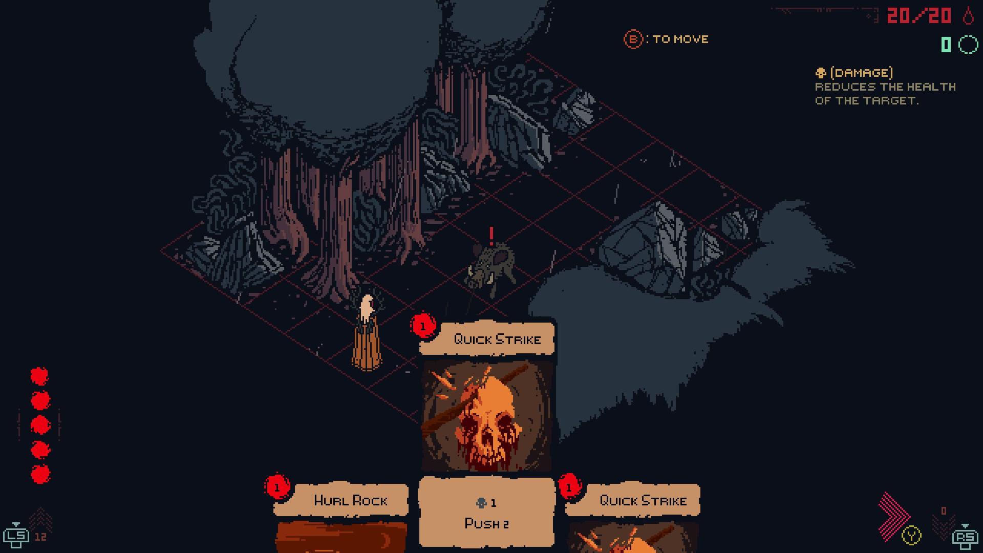 Combat grid with mana costs