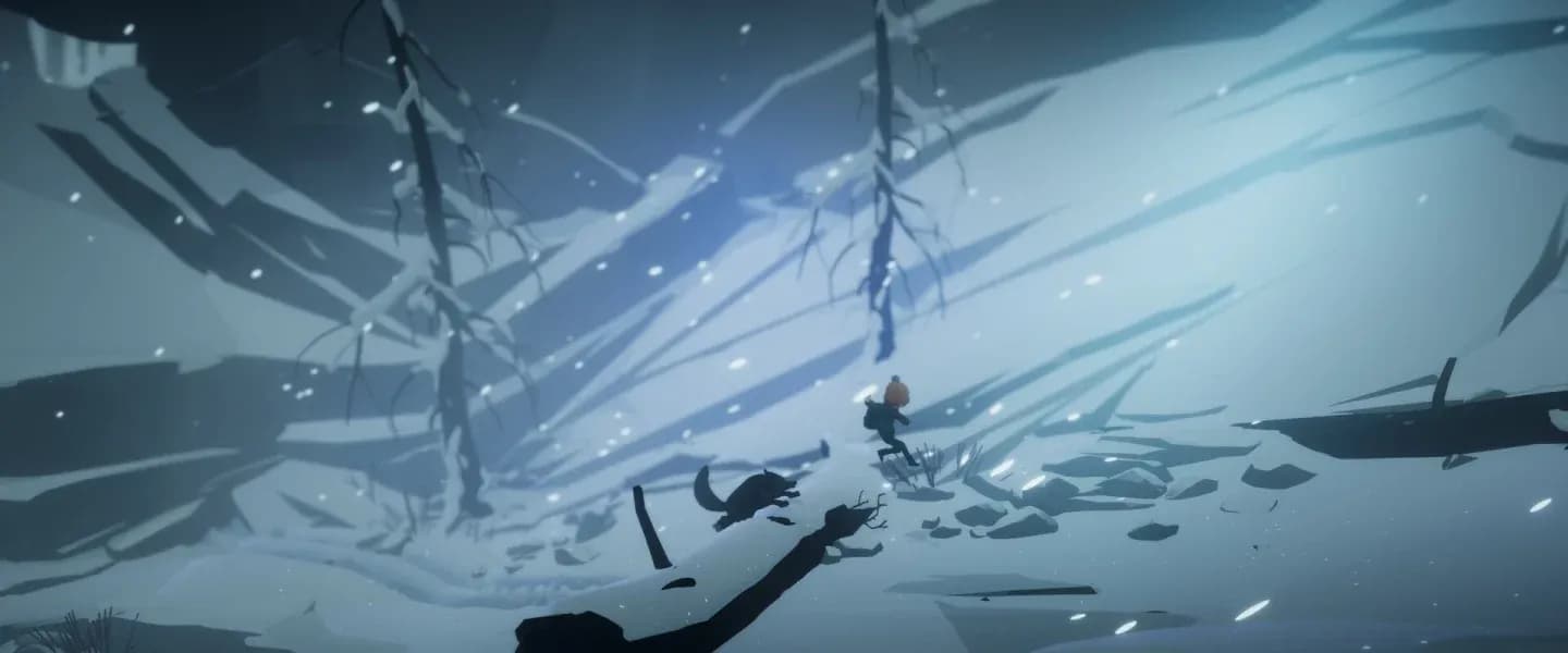 The blizzard wolf chase