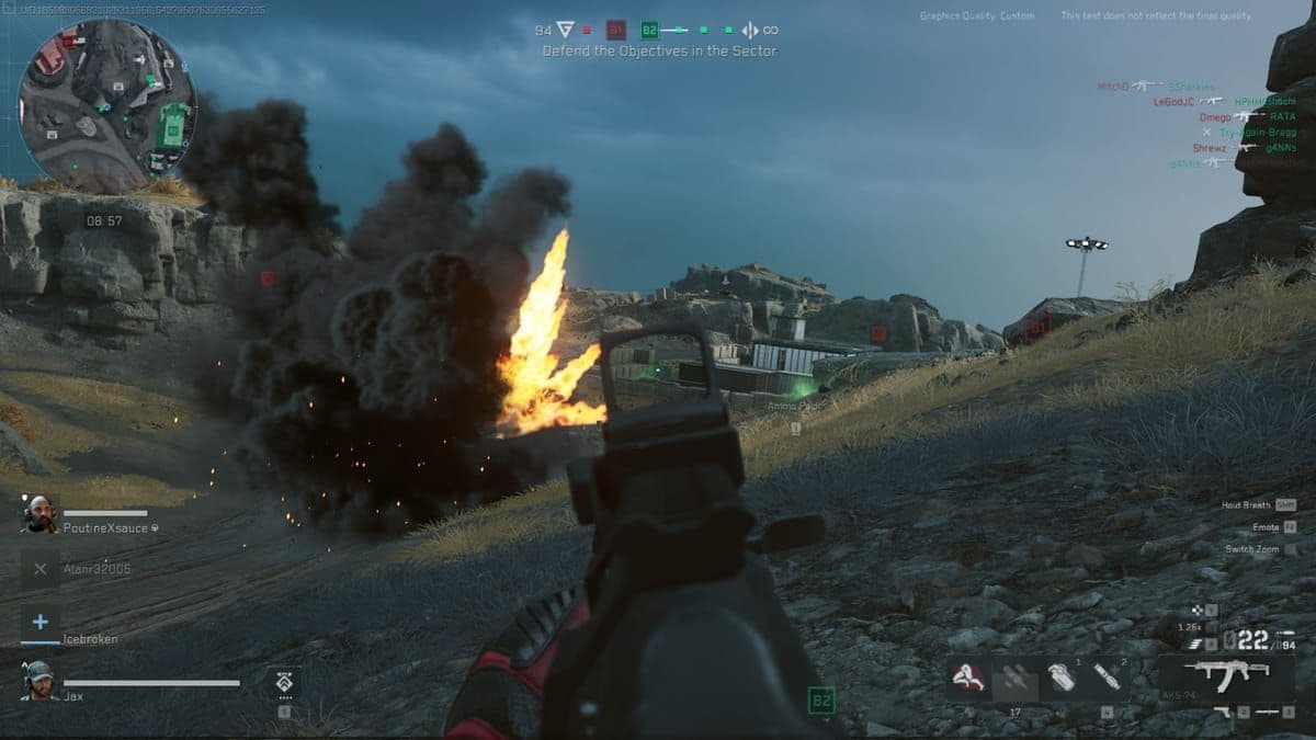 Smoke grenade flight control