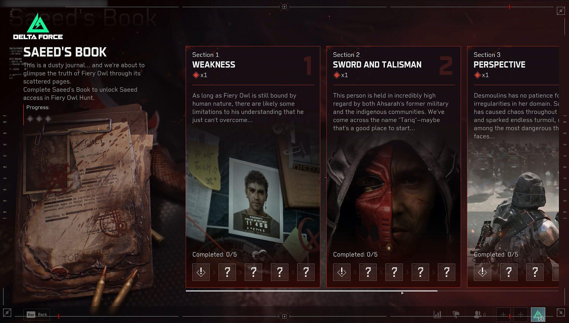 Saeed Book progression