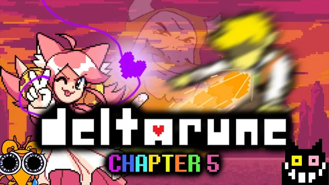 CATS of PINK AND GOLD (Deltarune Chapter 5)