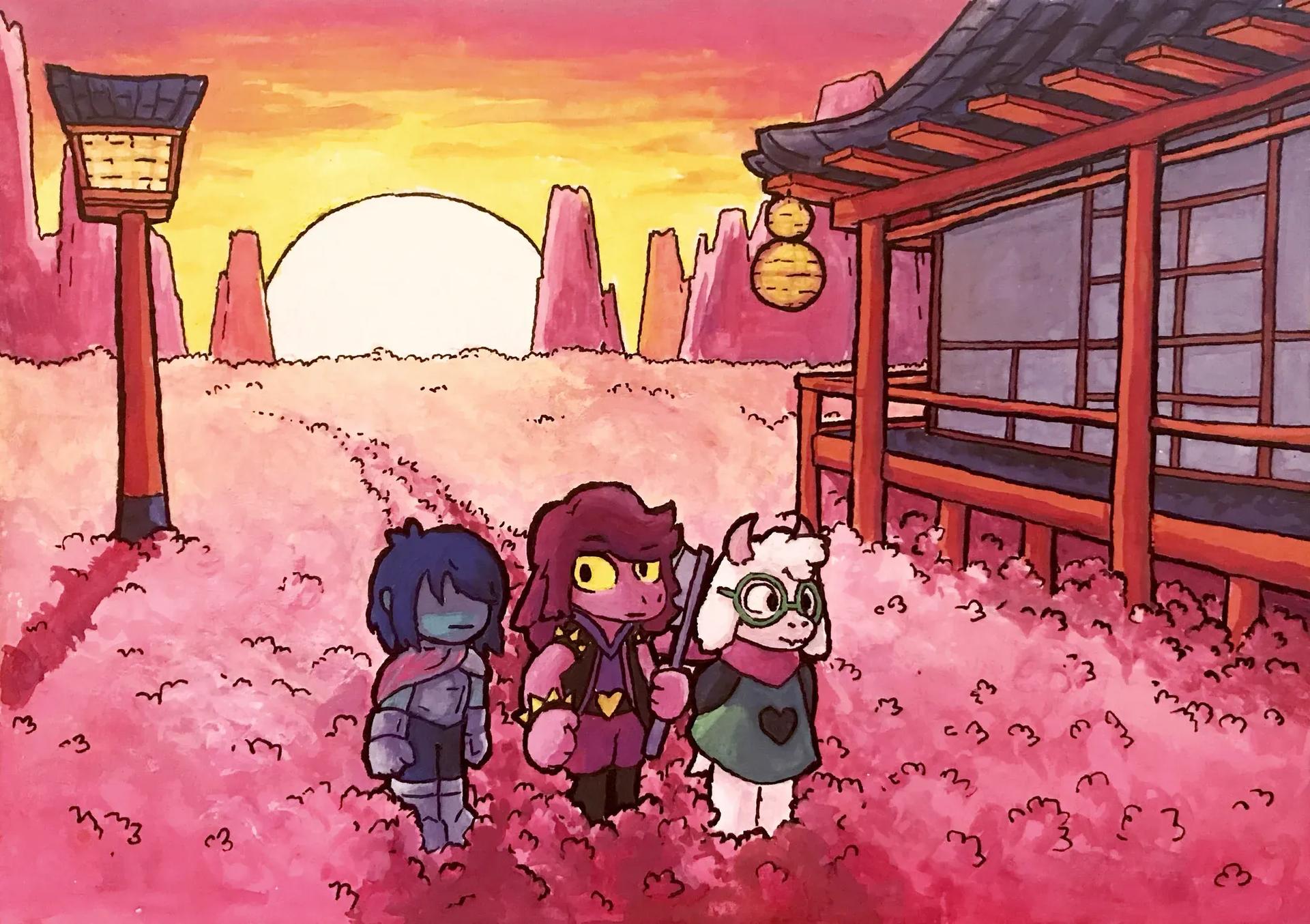 CHAPTER 5: THE FIELD OF PINK AND GOLD ...