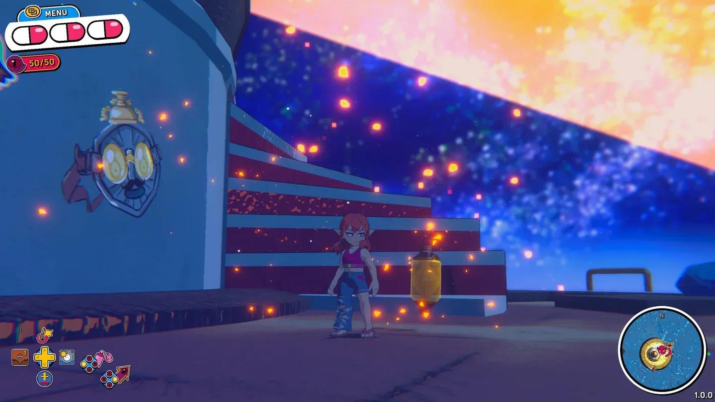 Checkpoint flag system