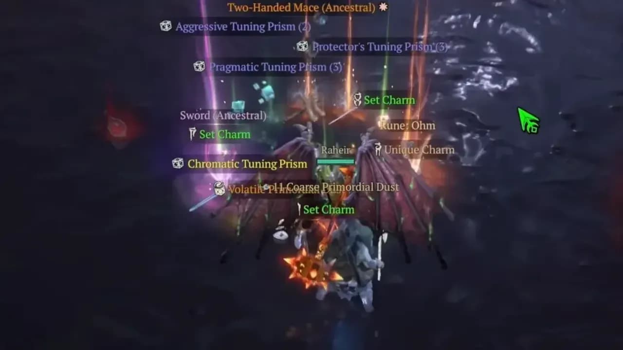 Mythic Unique drop moment