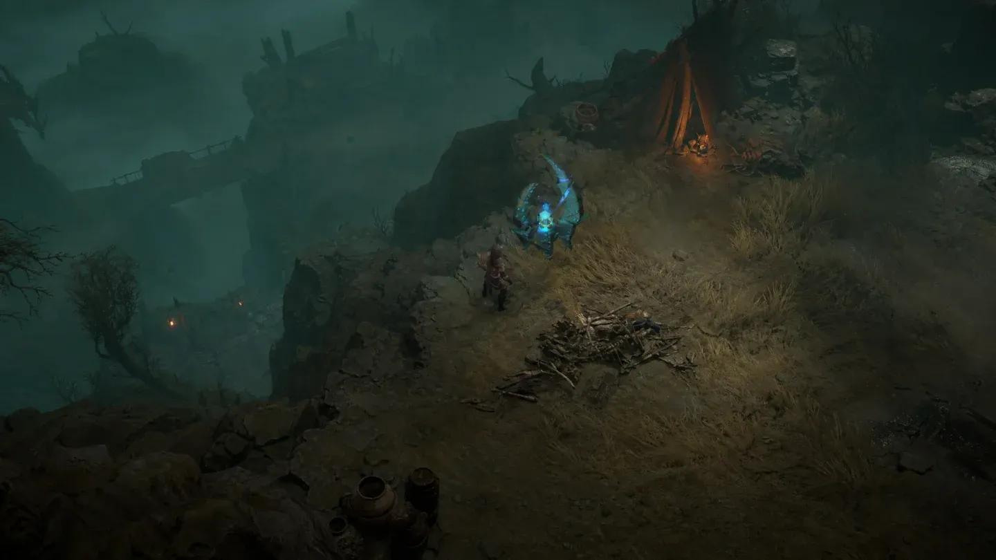 Pick up Tyrael's letter first