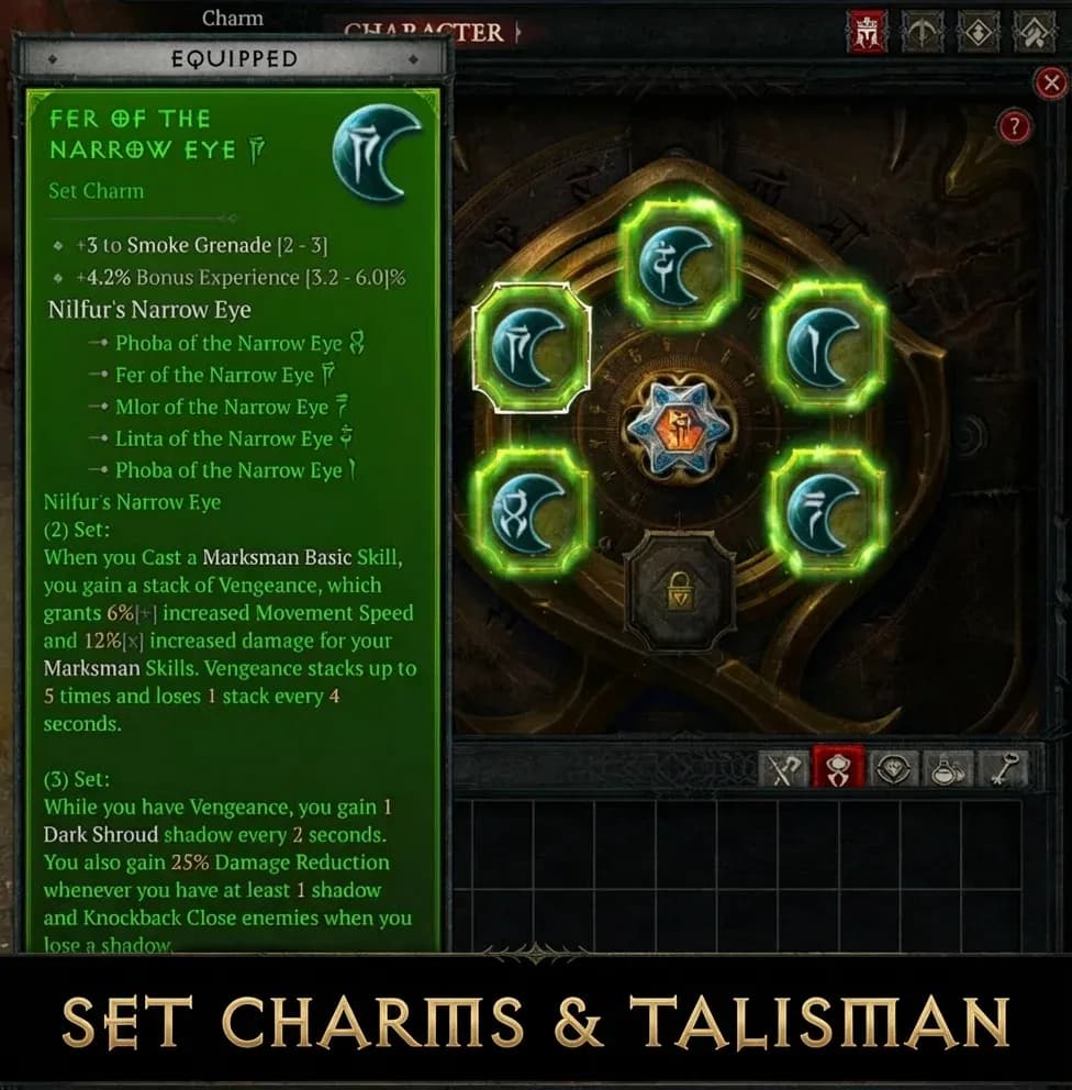 Diablo 4 Set Items (Charms & Bonuses ...