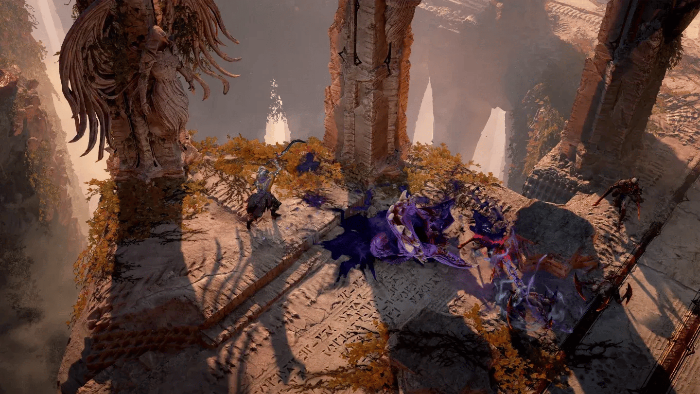 Dread Claws abyss damage in action