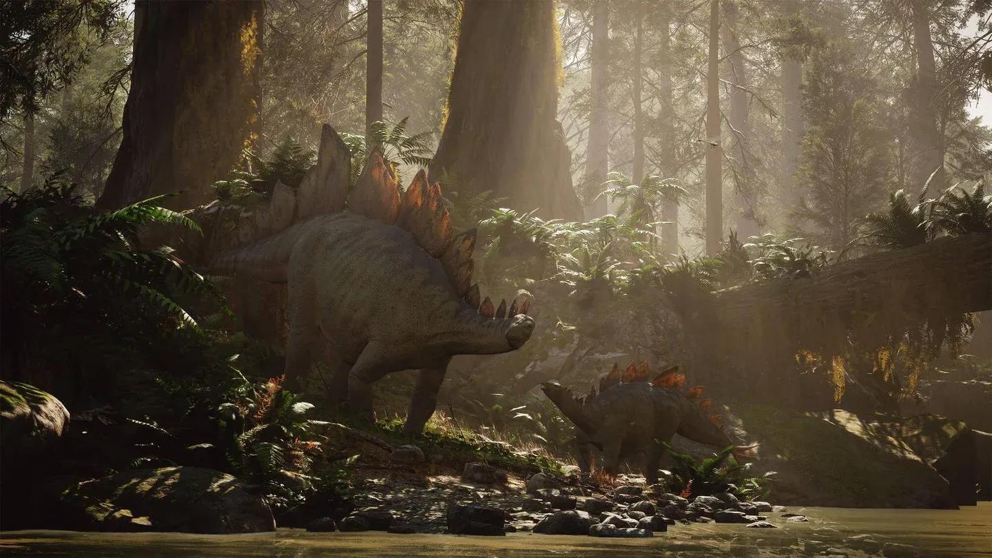Dinosaurs rule the facility