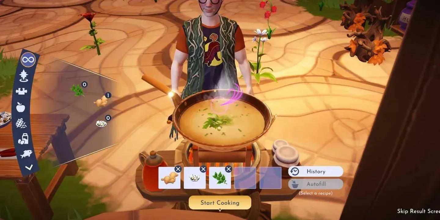 Seed Stall purchase menu