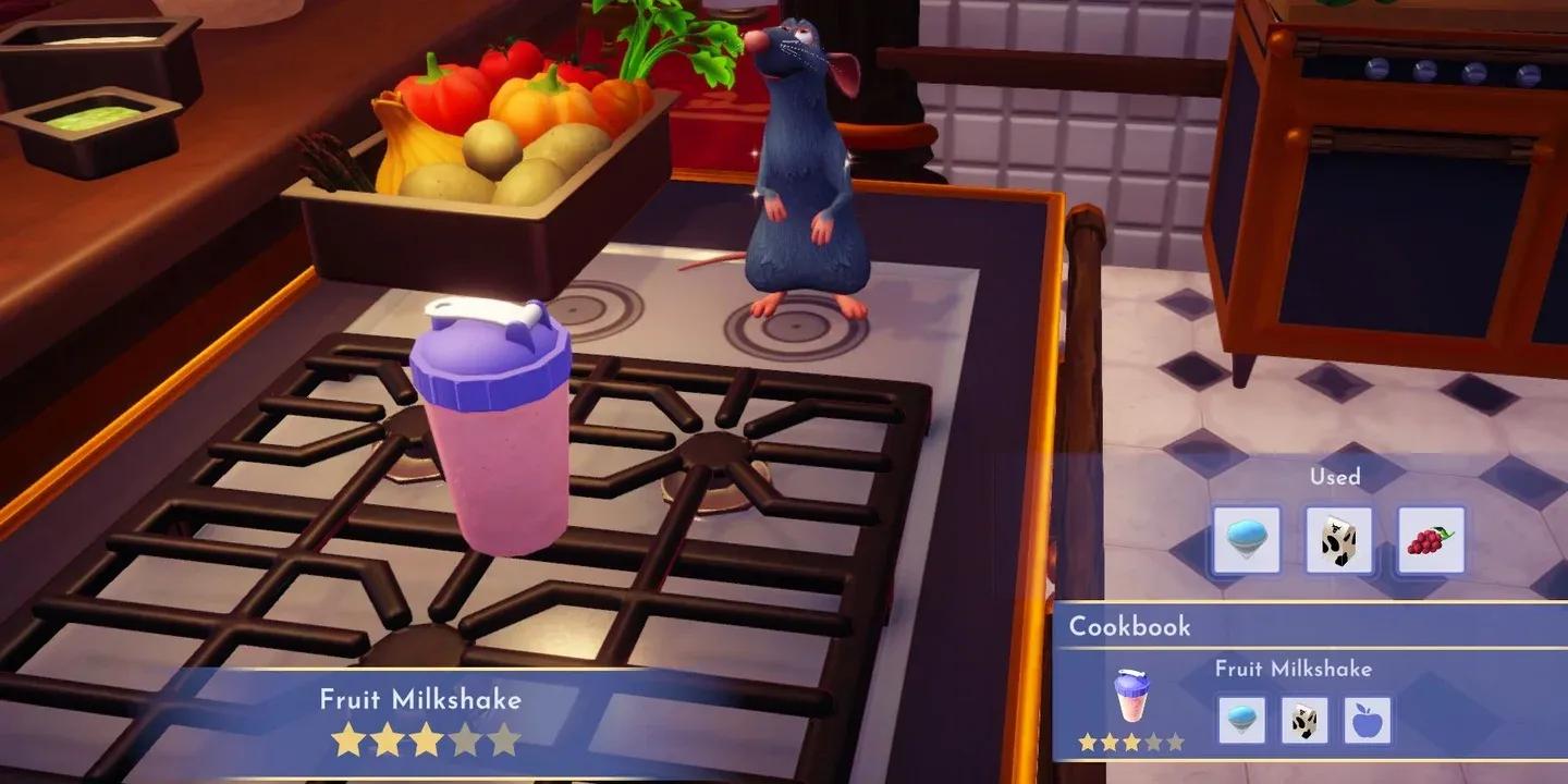 Cooking a Shake at the pot