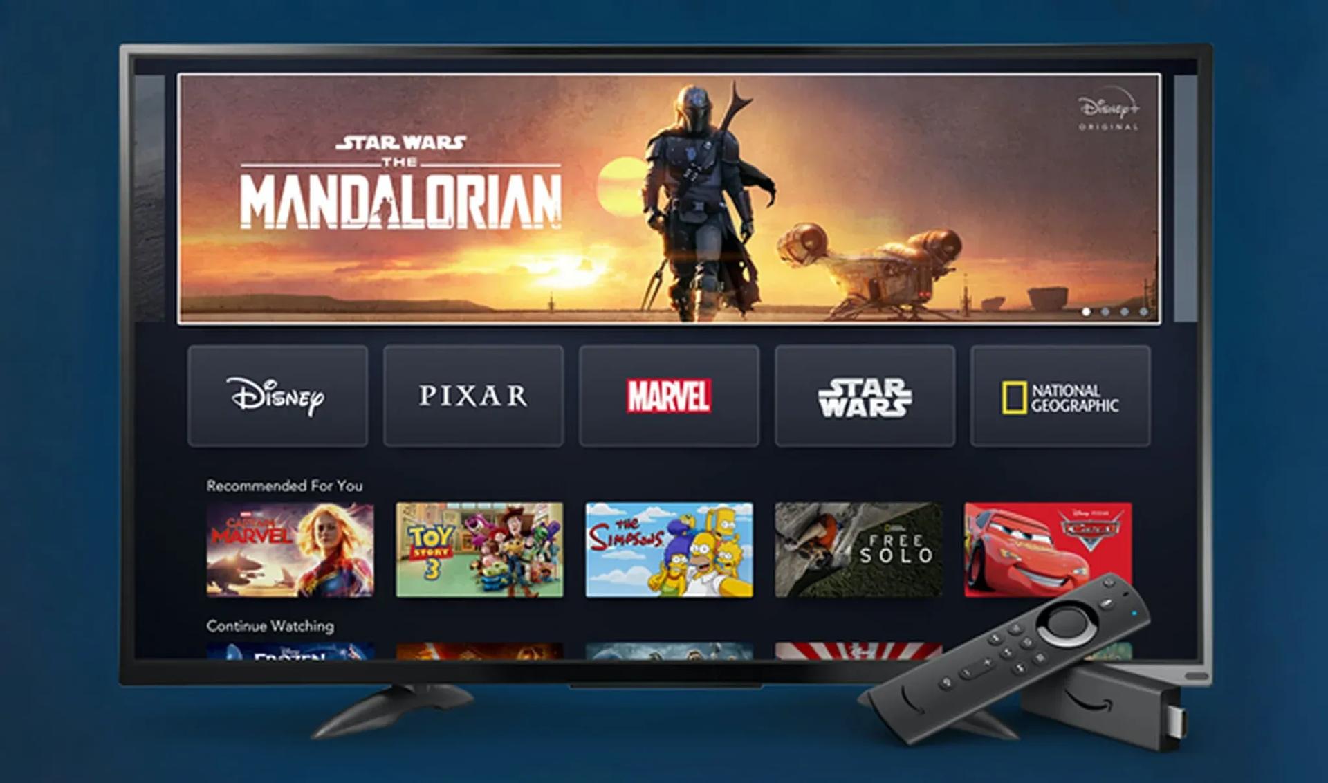 Disney+ will also stream on Fire TV, Samsung TVs & LG TVs at launch -  FlatpanelsHD