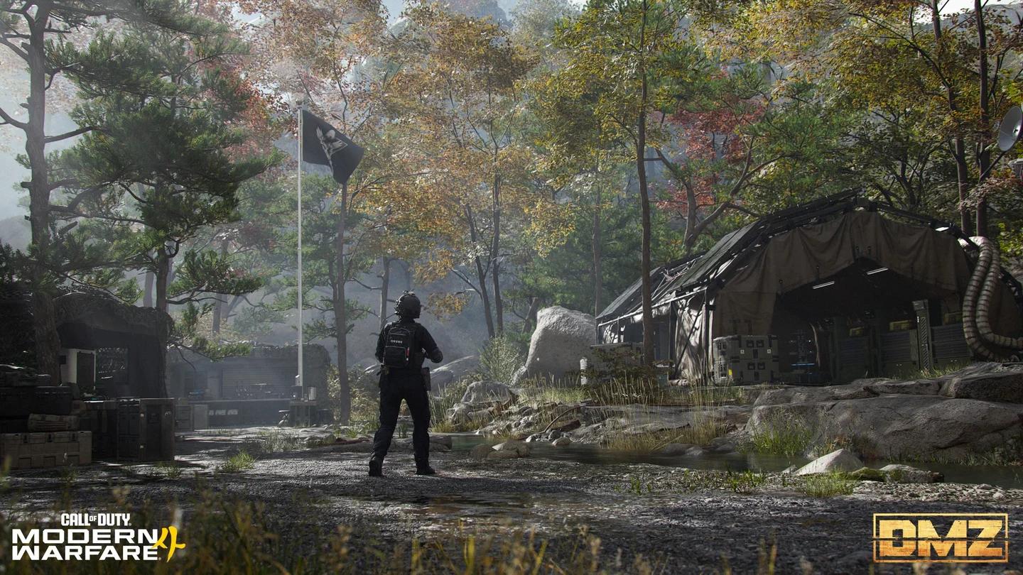 Call of Duty MW4 DMZ Forward Operating Base operator management screen