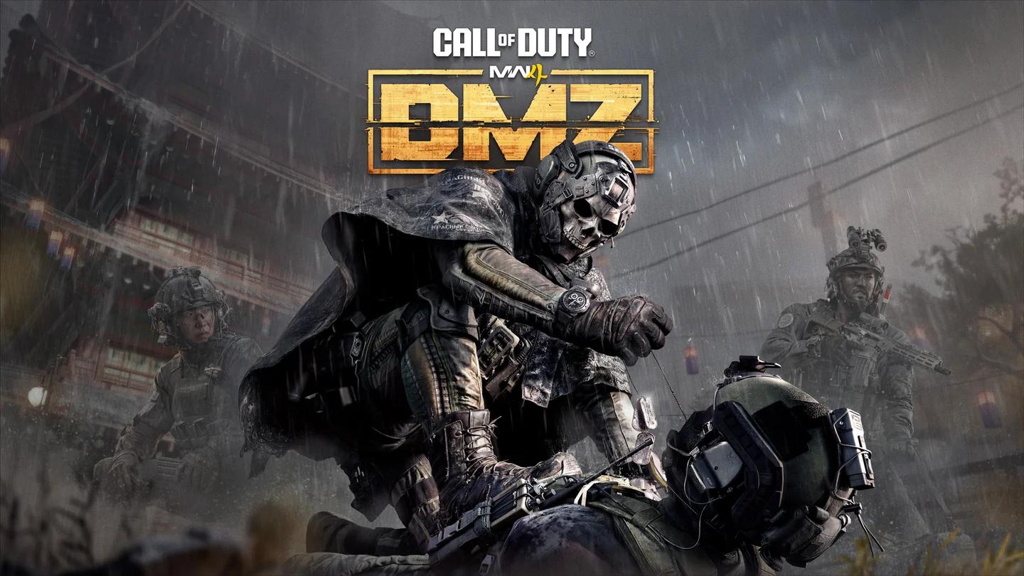 Call of Duty MW4 DMZ 플레이어가 Fulton Drop Marker 보급품을 설치하는 모습