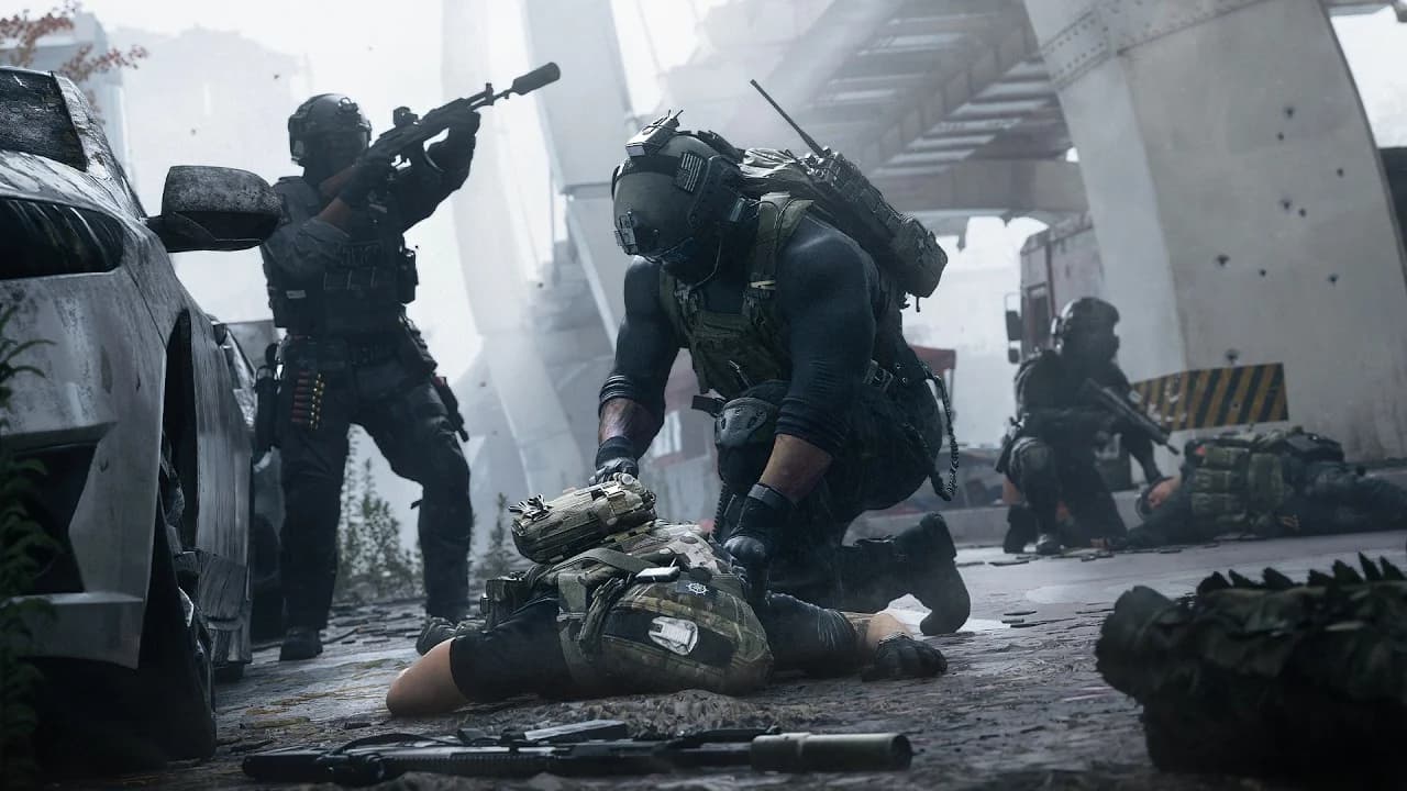 Переключатель Squad Fill на экране подготовки к высадке в DMZ в MW4