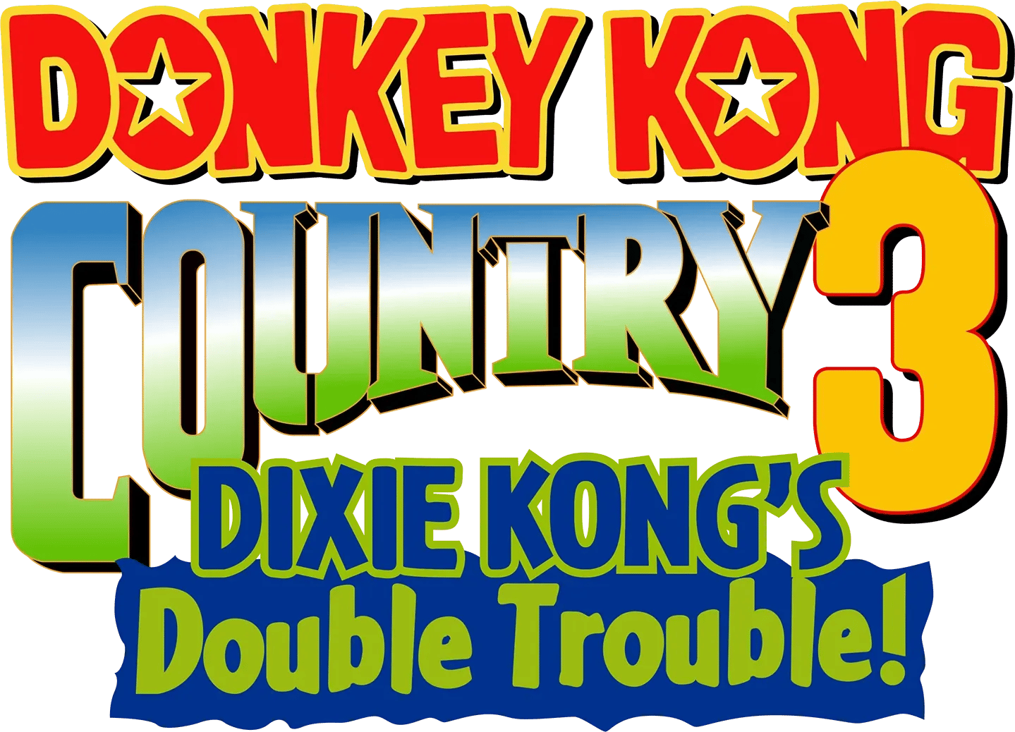 Donkey Kong Country 3: Dixie Kong's Double Trouble! Logo