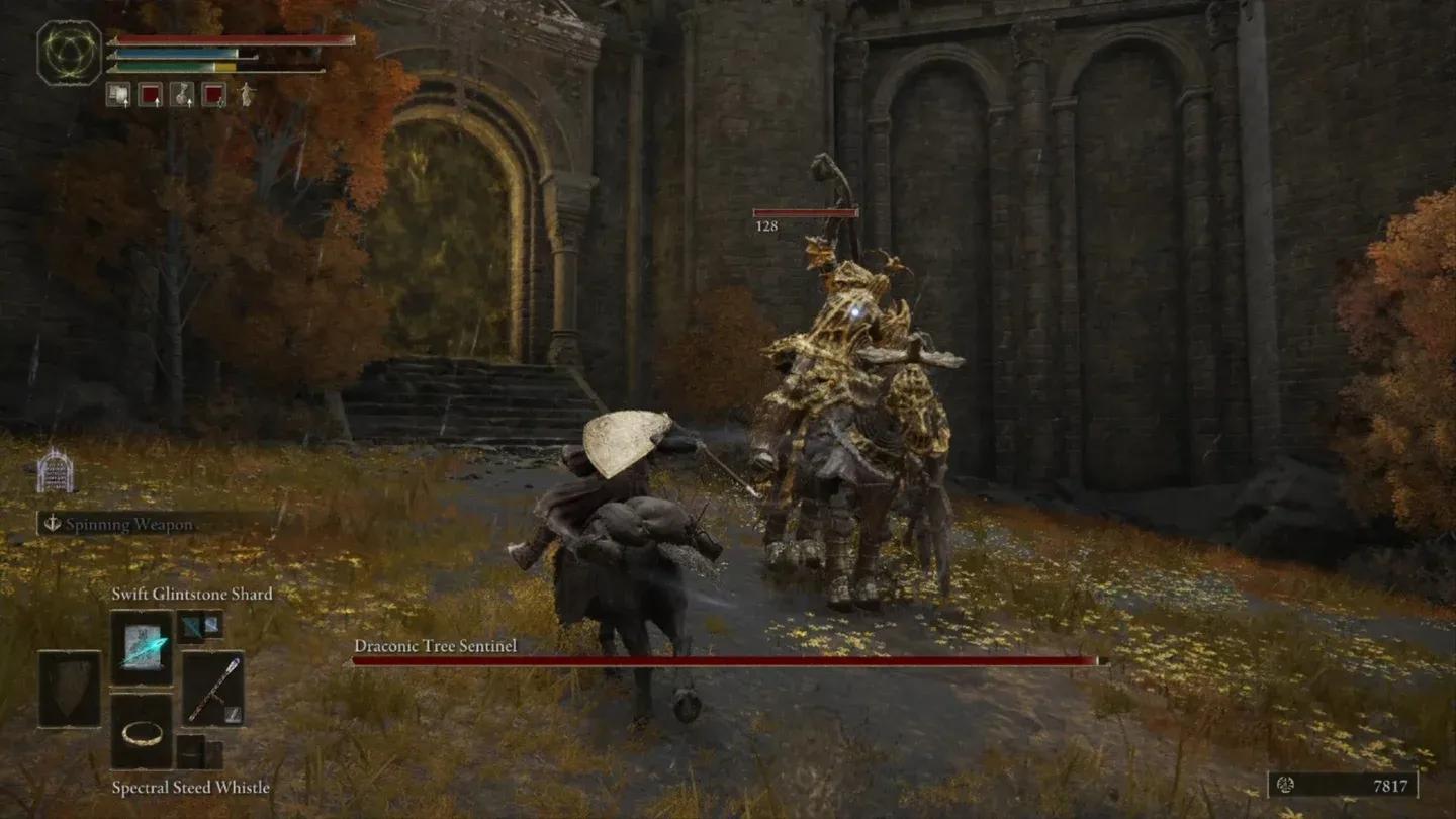 The ledge that ends the Sentinel