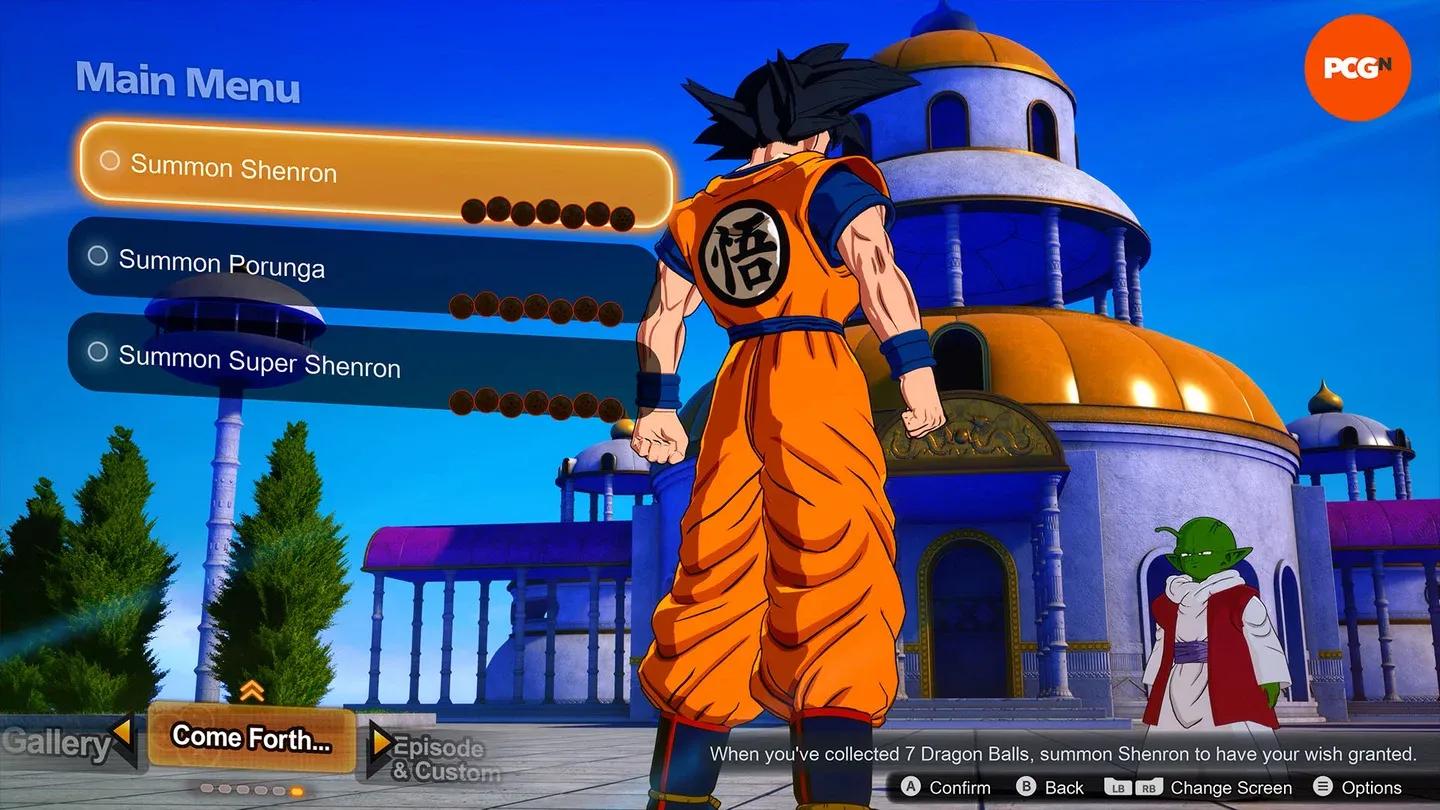 Complete tasks to earn Dragon Balls