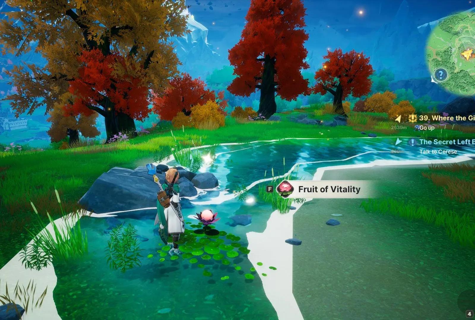 Fruit of Vitality Location in DragonSword Awakening