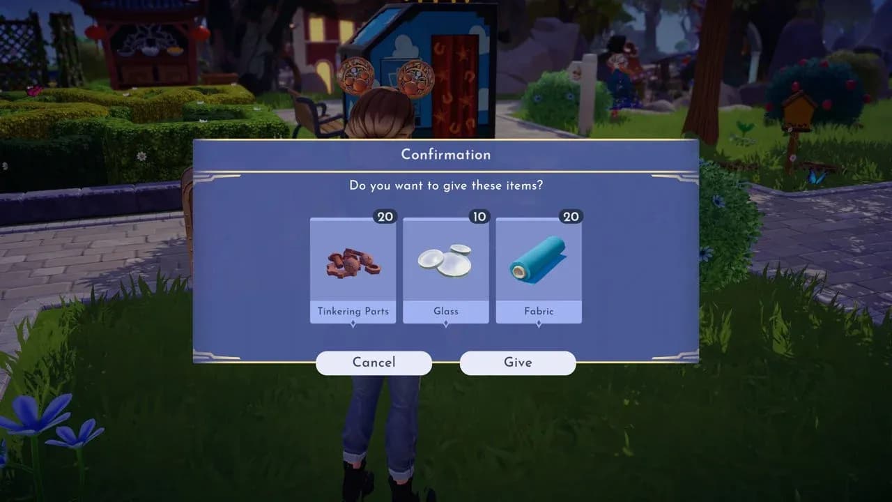First reward after one quest