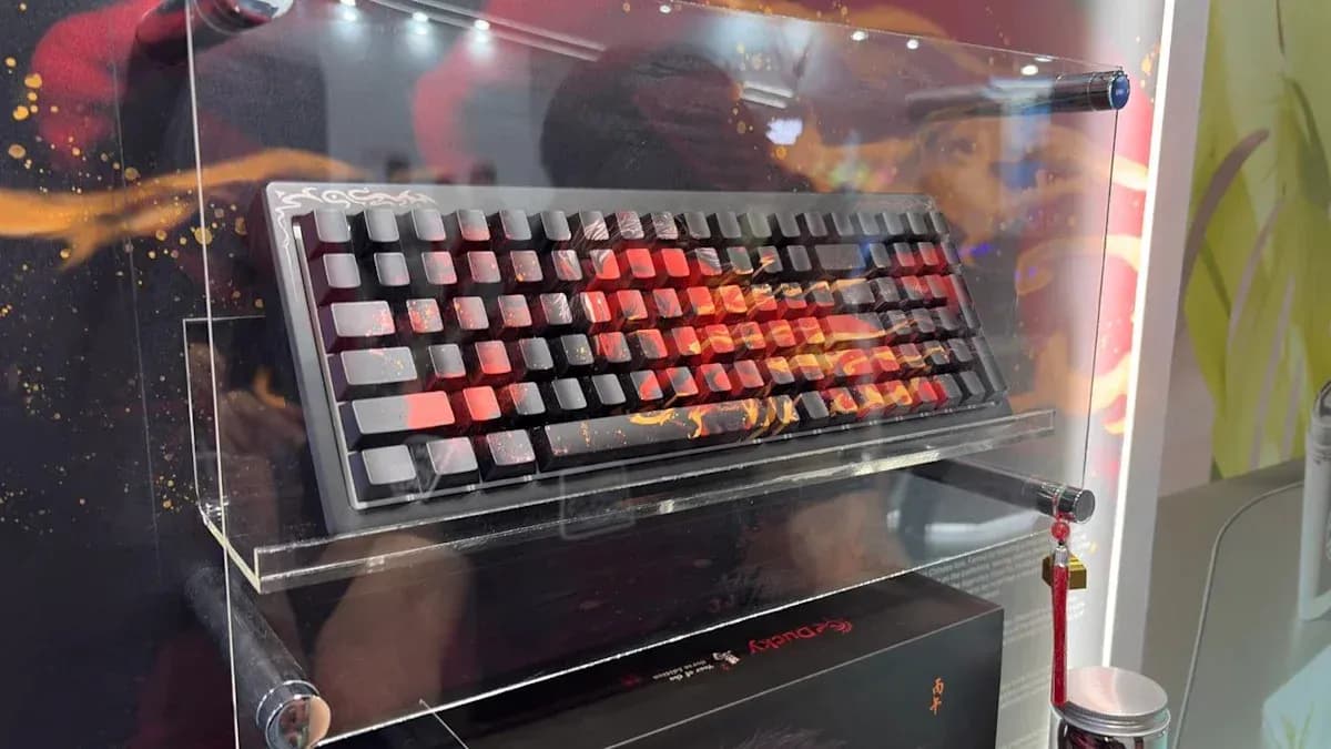 Teclado gamer Ducky Year of the Horse é revelado na Computex image