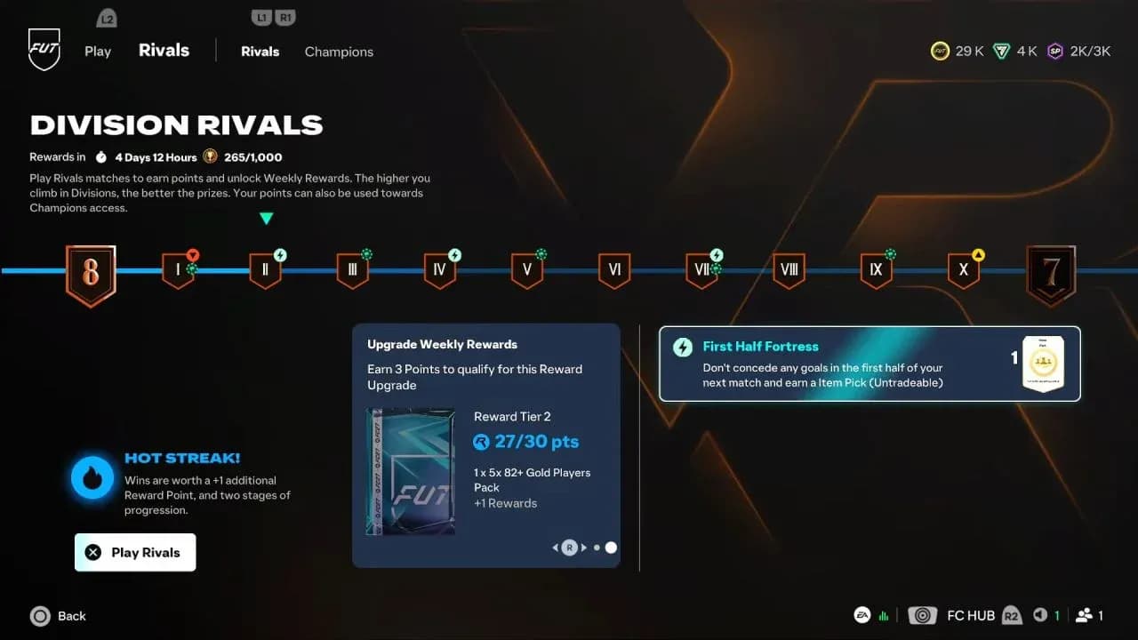 Rivals rewards add up weekly