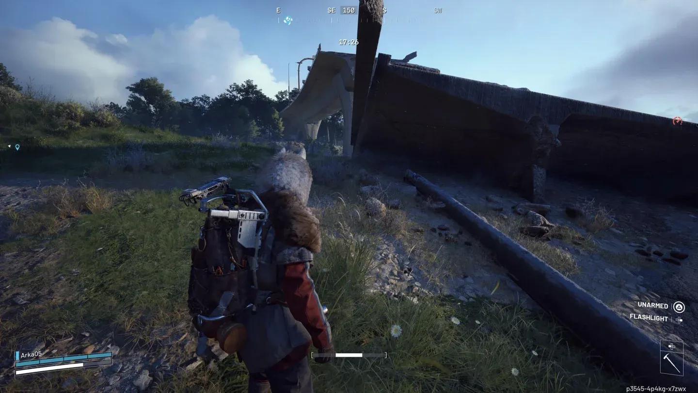 Broken speaker on the stage