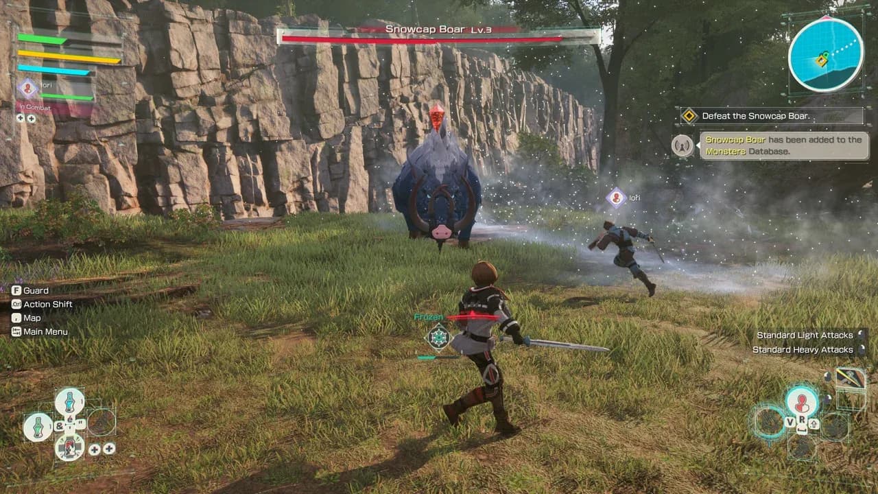 Graphics settings menu
