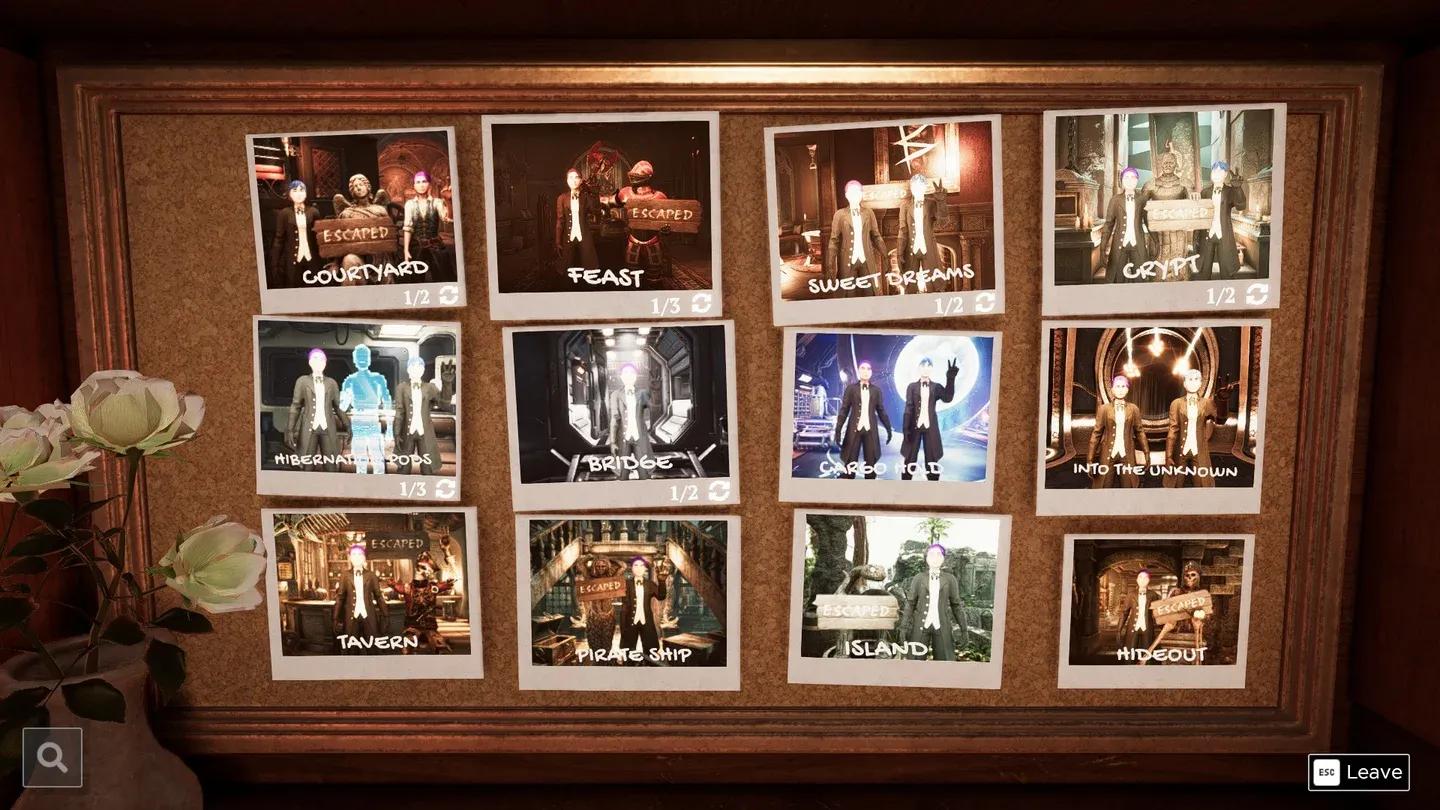 Room select speeds up achievement runs