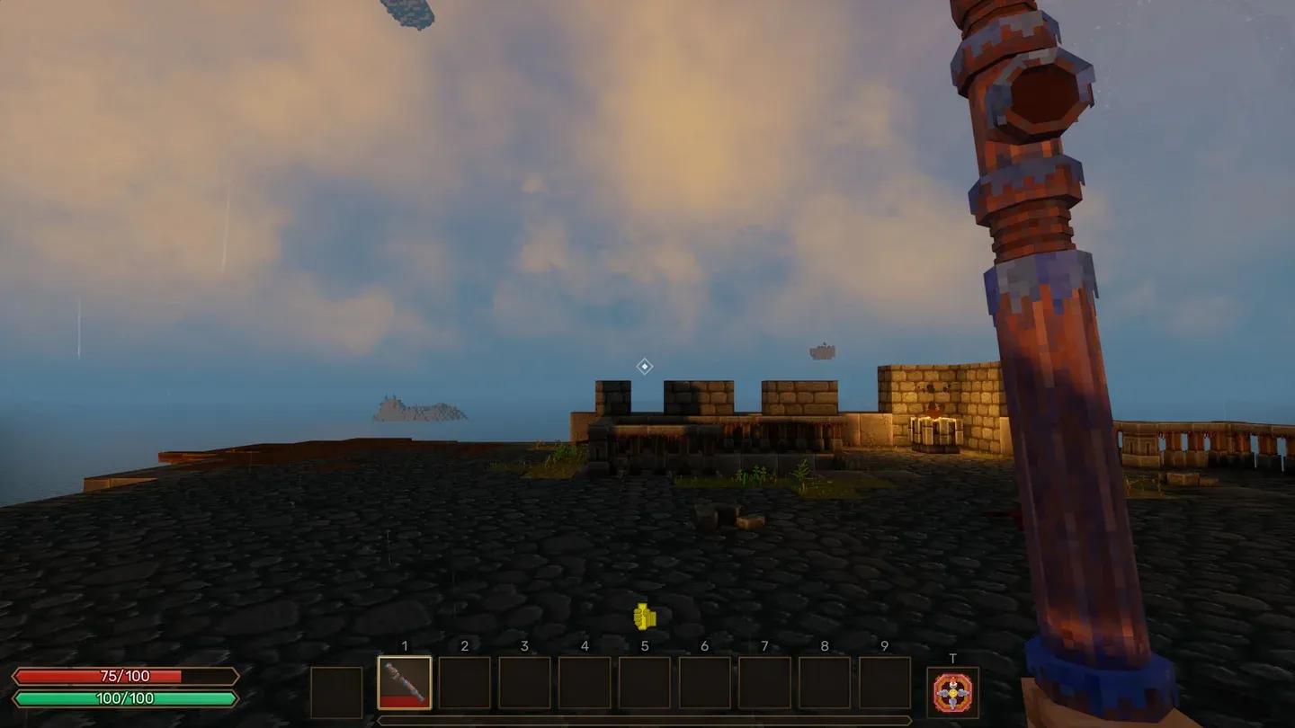 Staff combat in Everwind