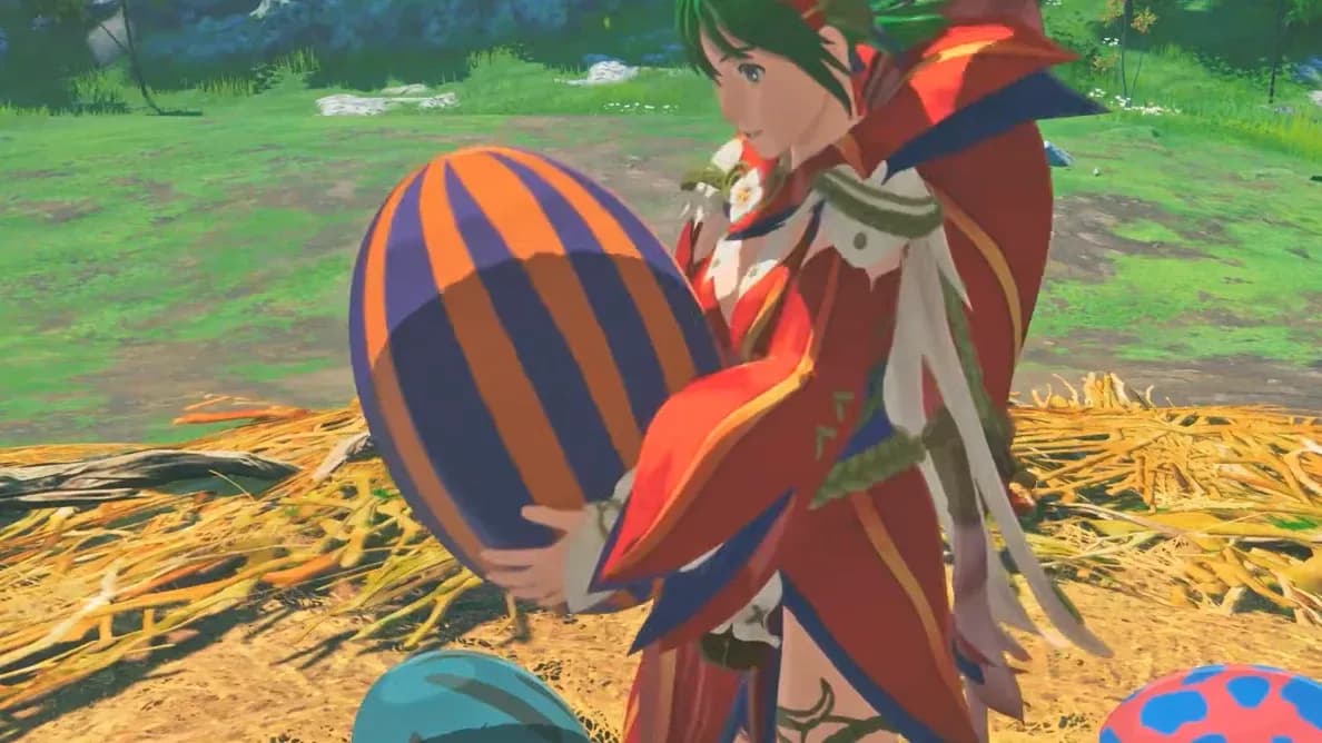 Recogiendo un huevo de Almudron