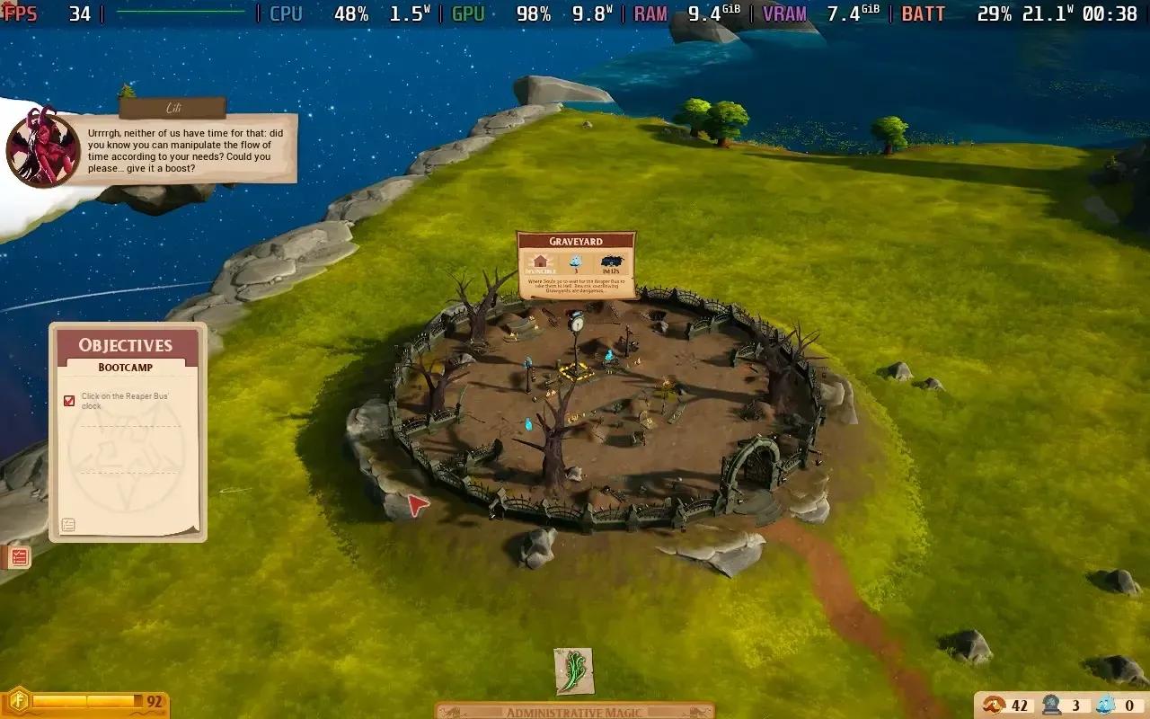 The living world above