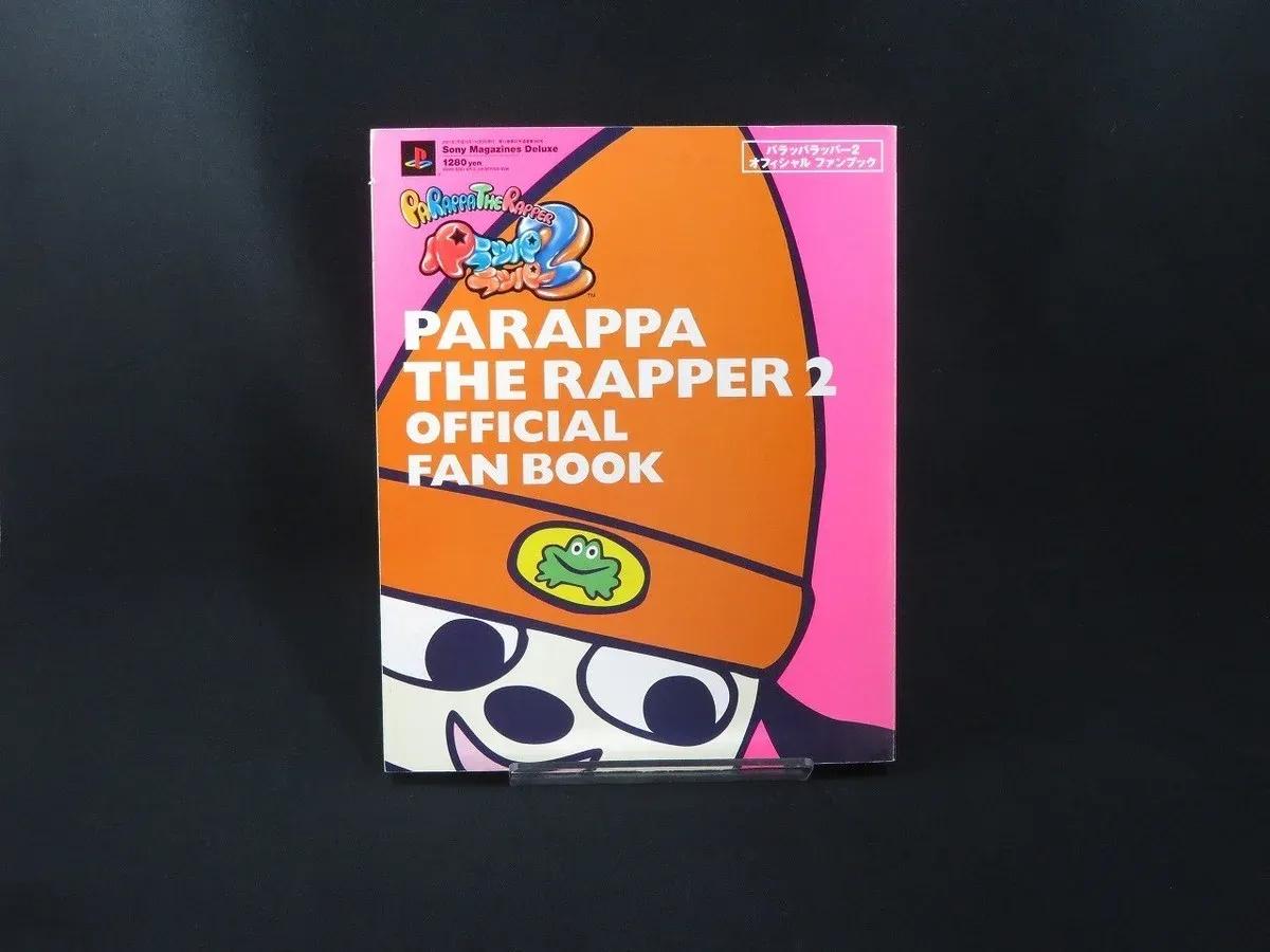 PARAPPA THE RAPPER 2 OFFICIAL FAN BOOK Sony Magazines Deluxe made in Japan 1