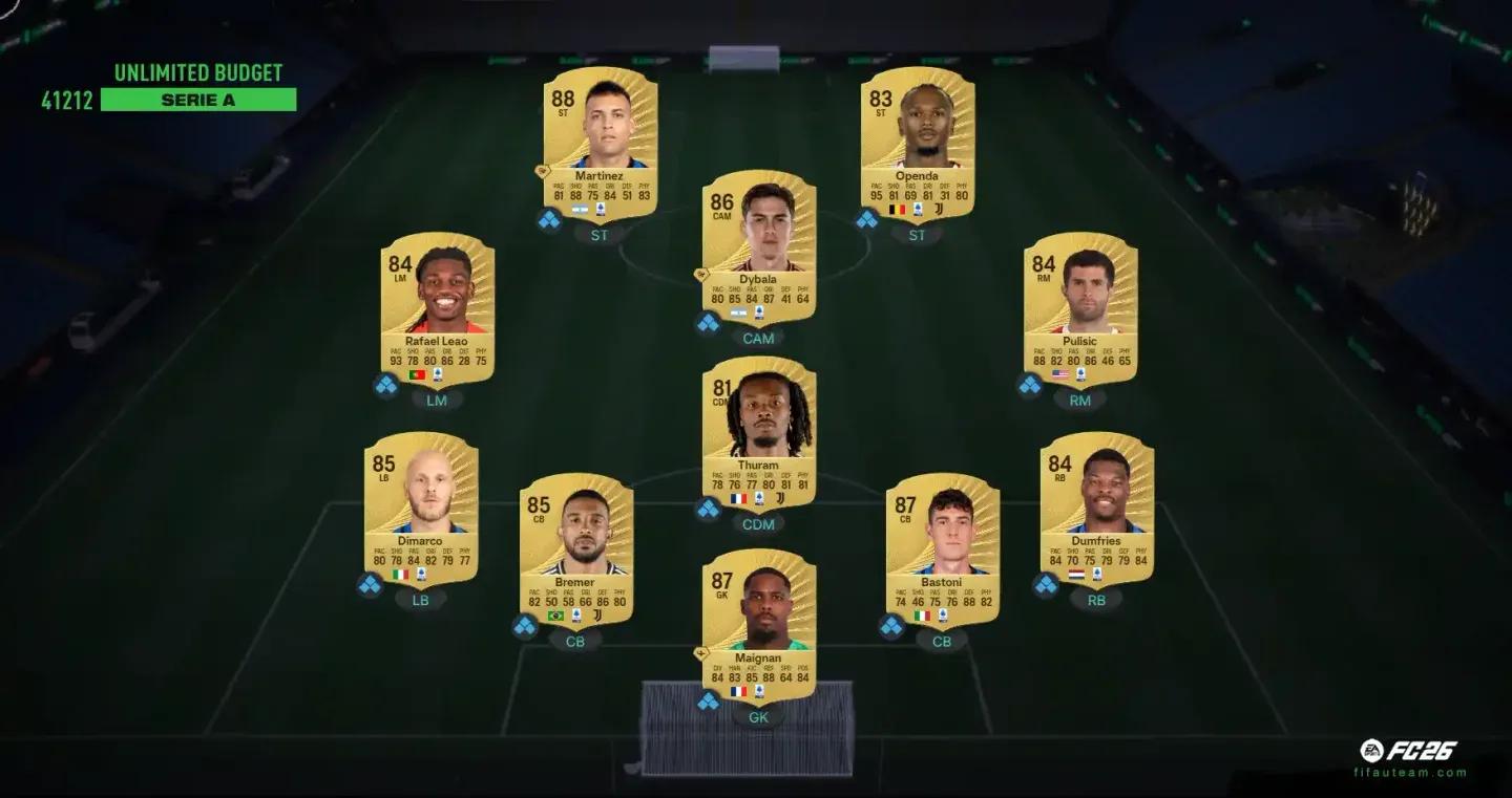 Squad builder for objective tasks