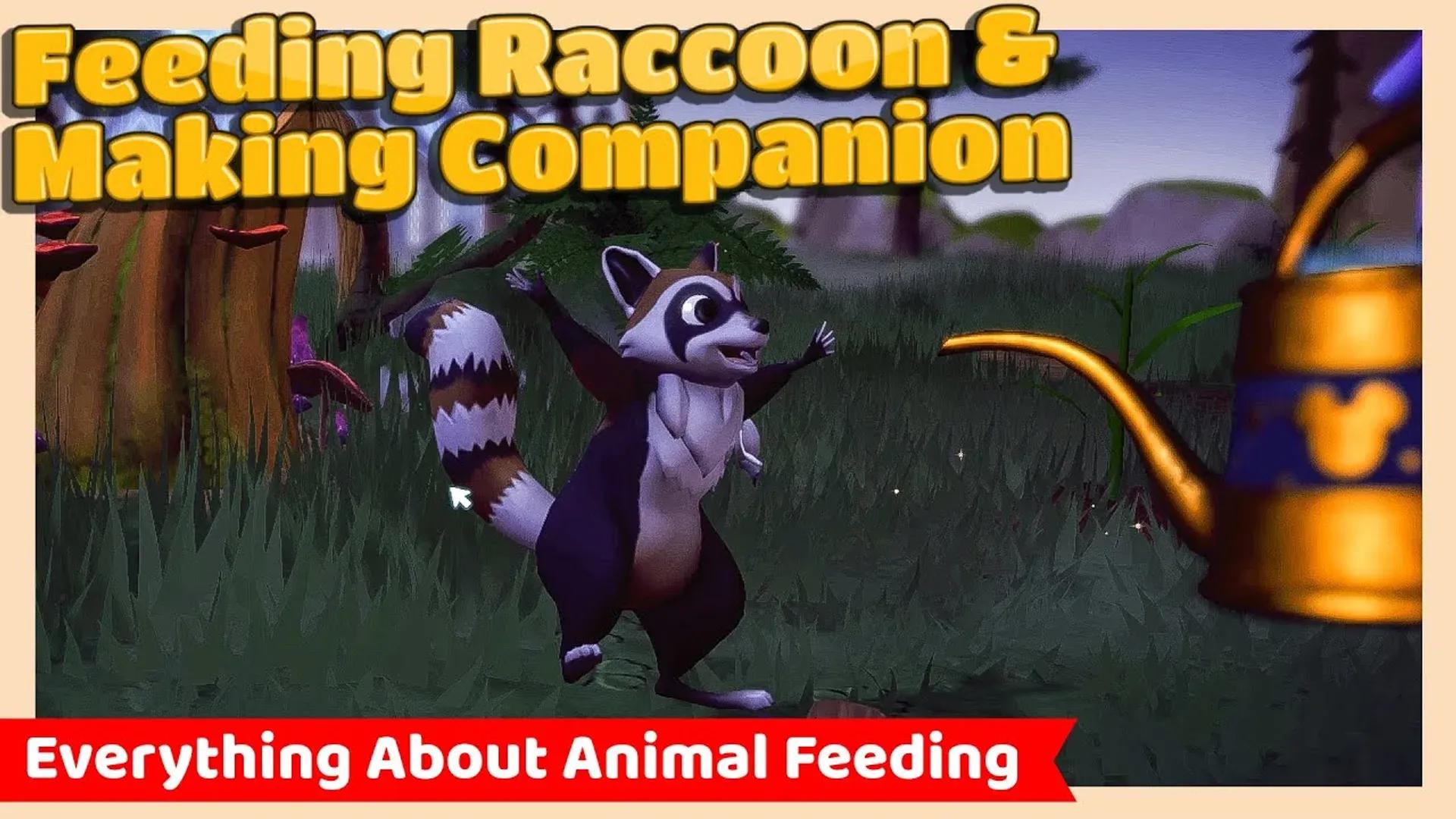 Disney Dreamlight Valley：如何喂食浣熊 image