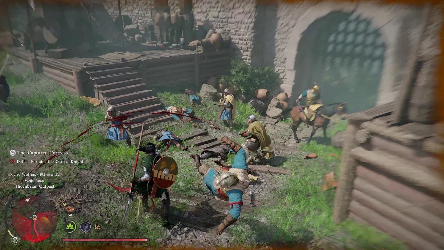 Spear range and crowd control