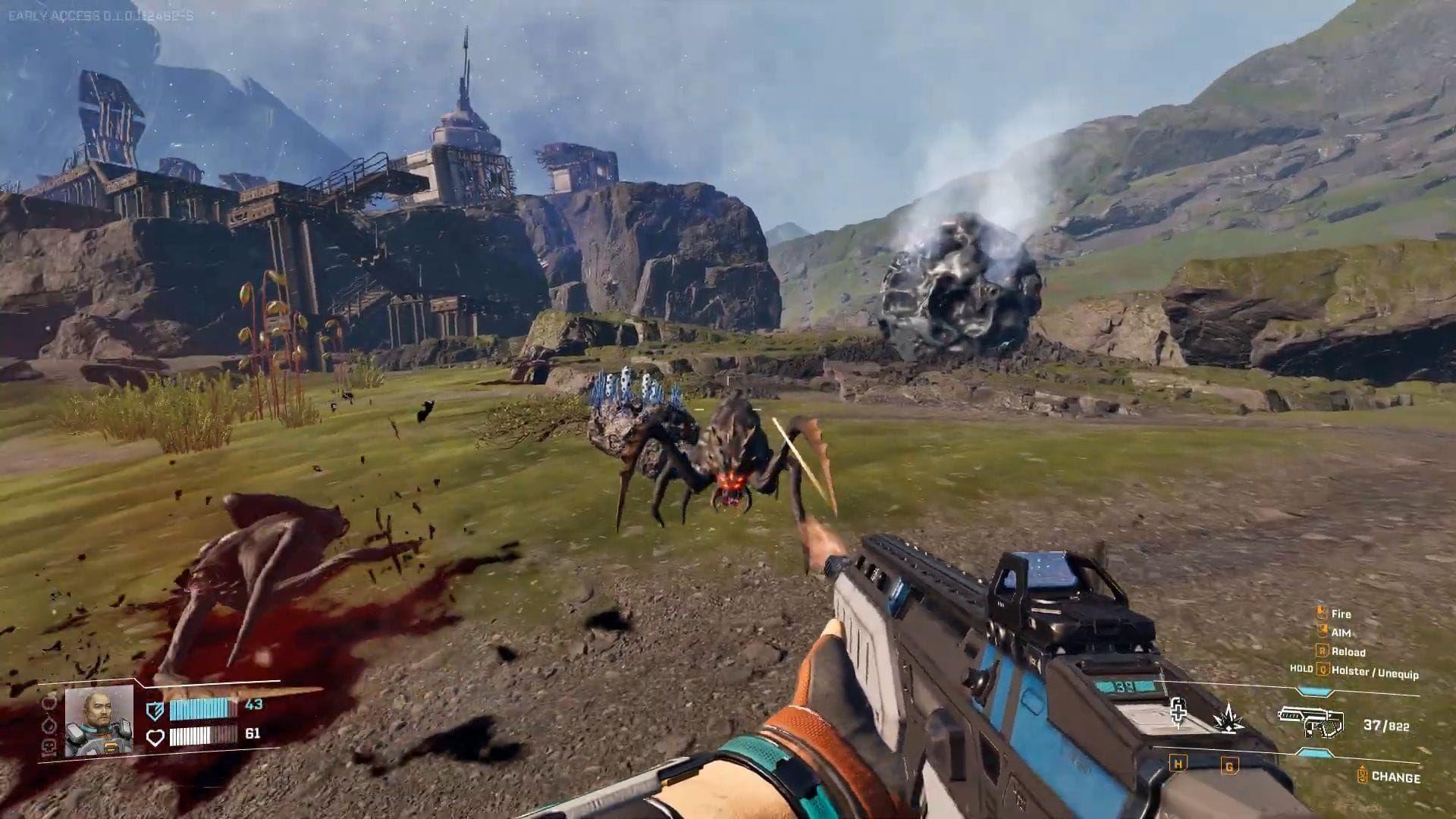 Zona de infección Spored Rock