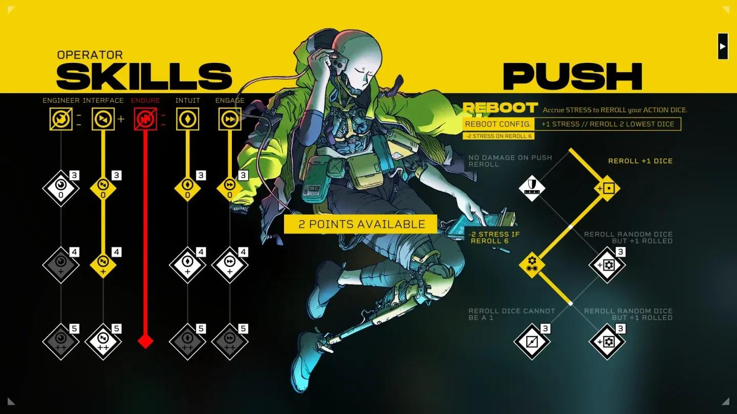 Crew roster in Starward Vector