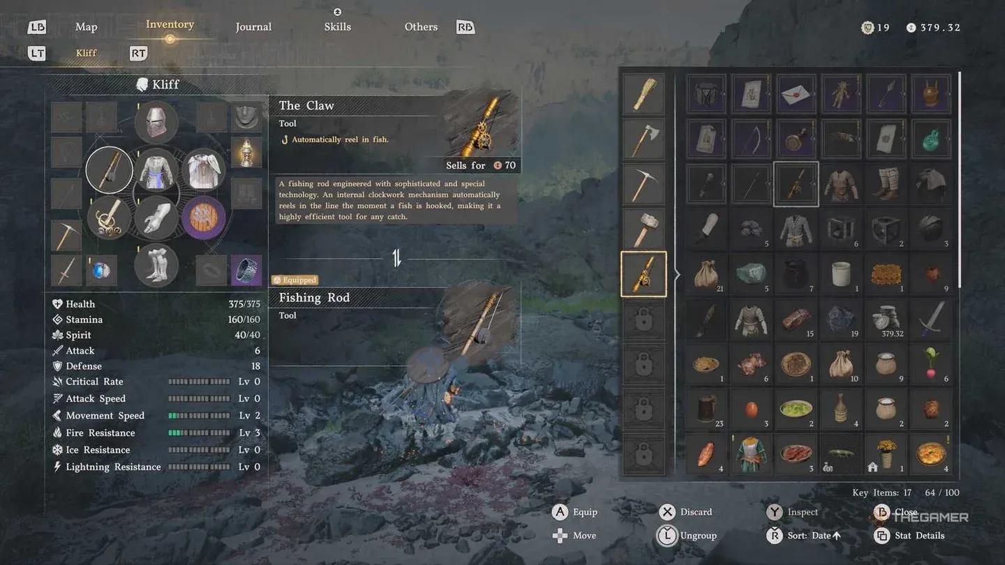 Profil de l'objet The Claw