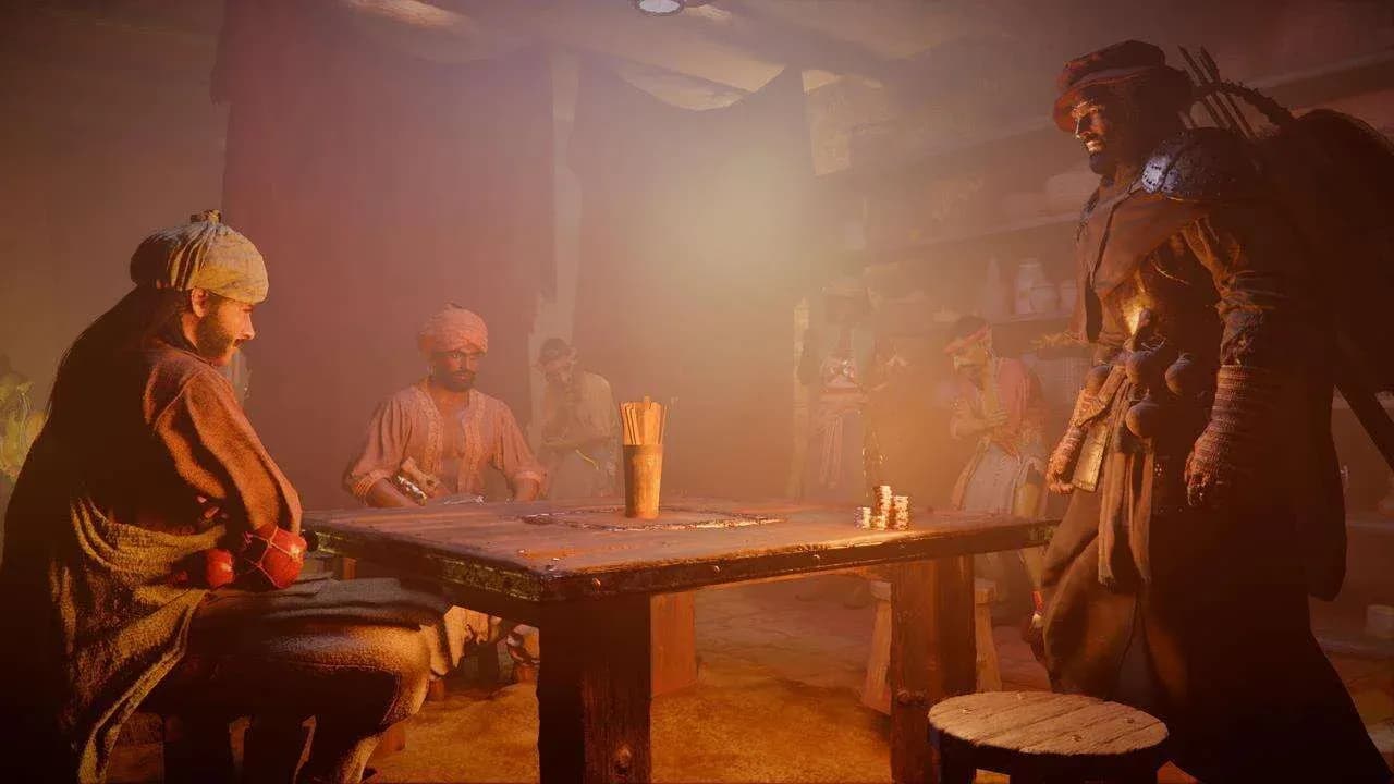 Five-Card table in Beighen