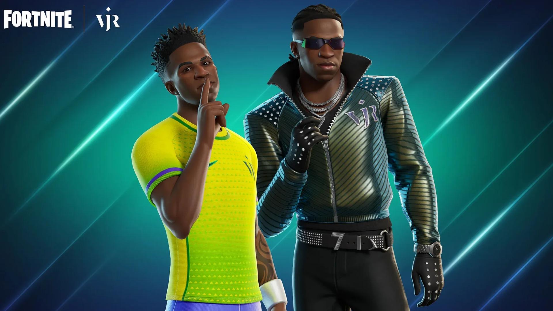 Free Vinicius Jr's Baila Emote in Fortnite