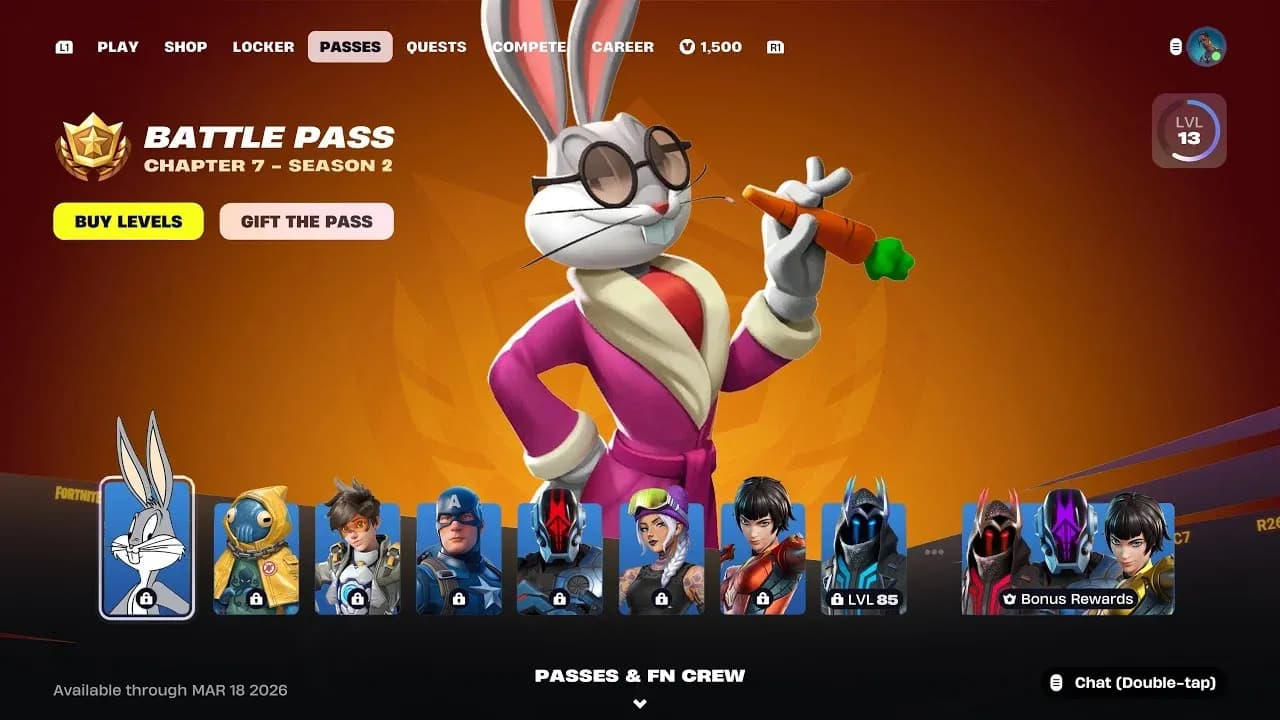 Bugs Bunny Tune Squad 스타일