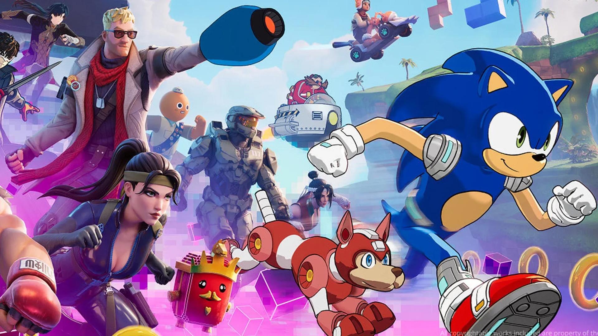 Fortnite Override Reveals Sonic, Persona's Joker, Crash Bandicoot, and More: Watch The Epic Trailer - ComicBook.com