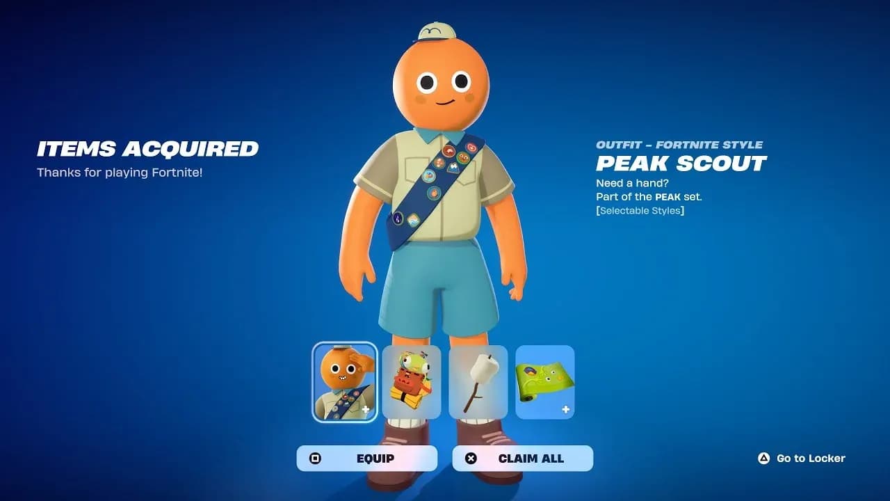 HOW TO GET PEAK SCOUT SKIN IN FORTNITE ...