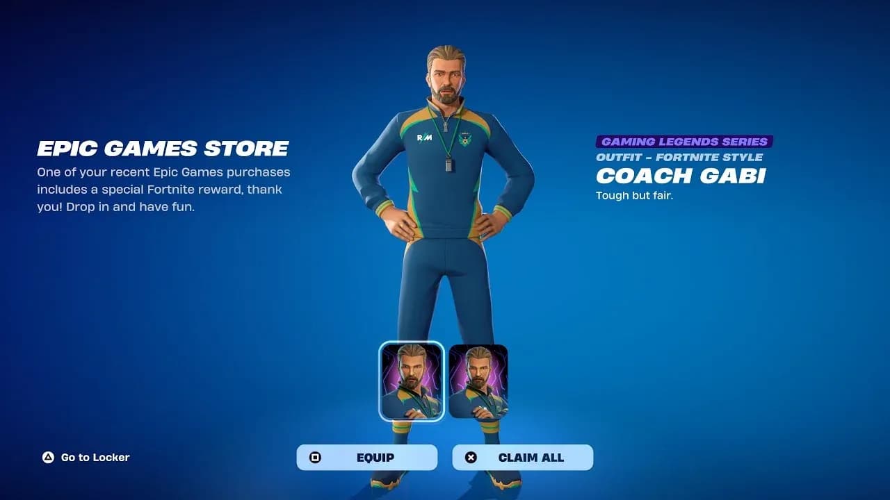 How To Get Rematch Coach Gabi Skin For FREE! (Fortnite)