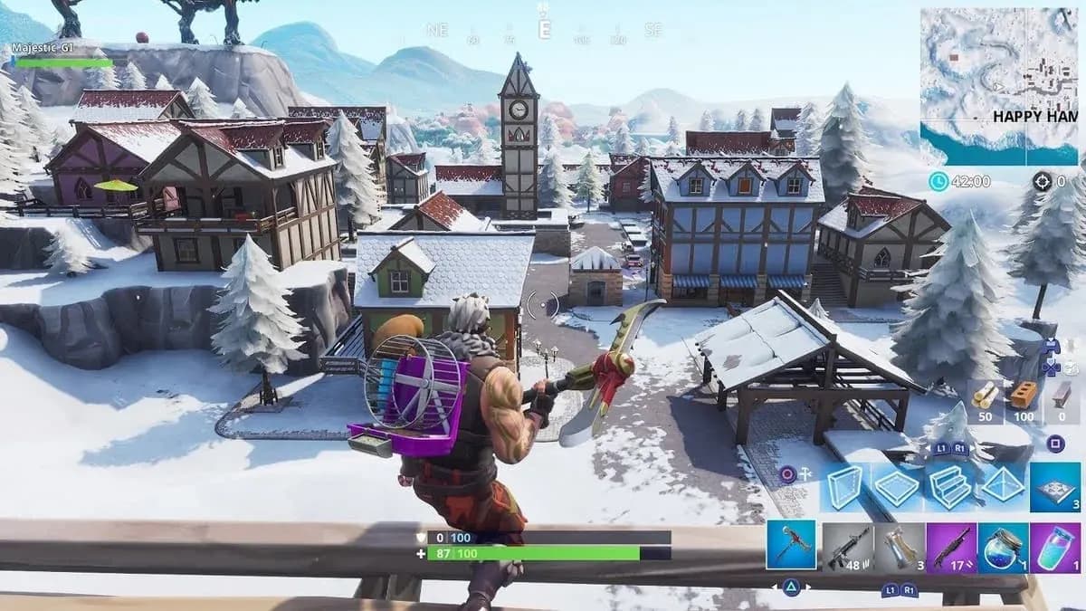 مواقع الأشياء في قلعة فريدجيد