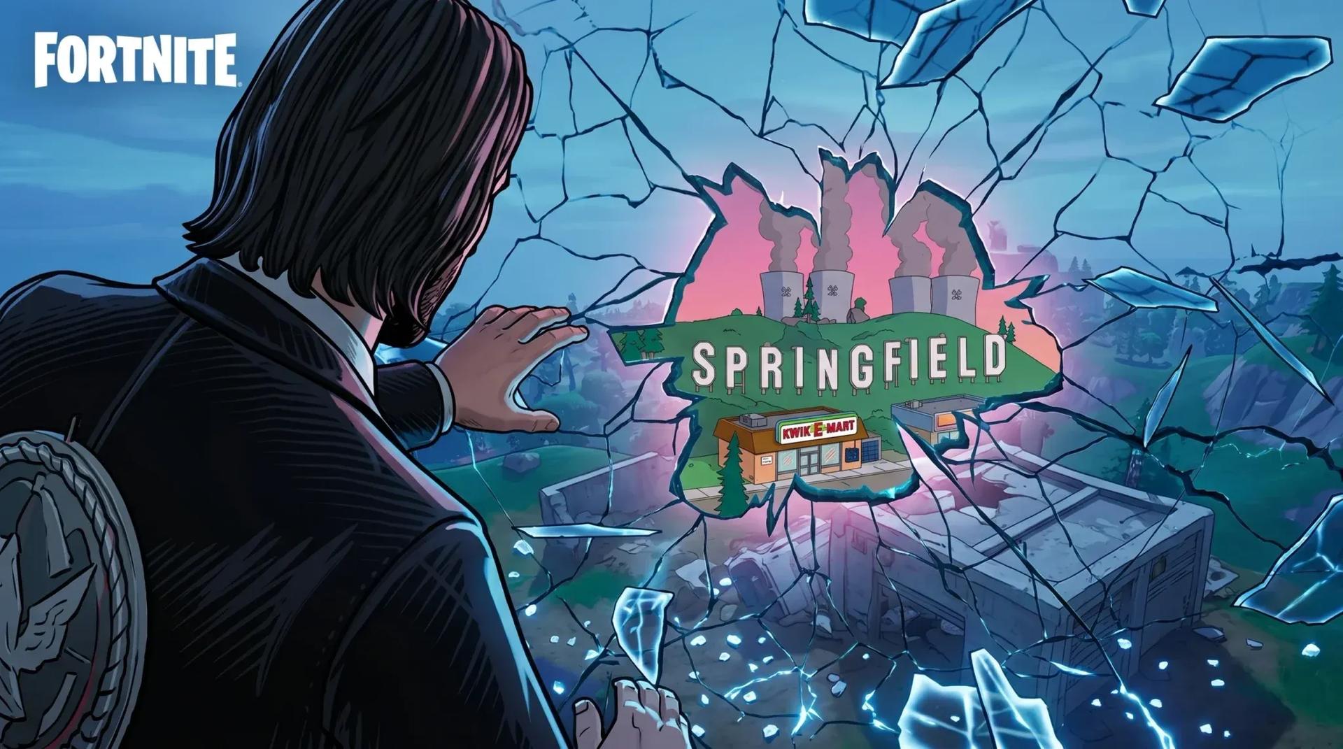 Fortnite's Simpsons Springfield Map May Return Through Reload