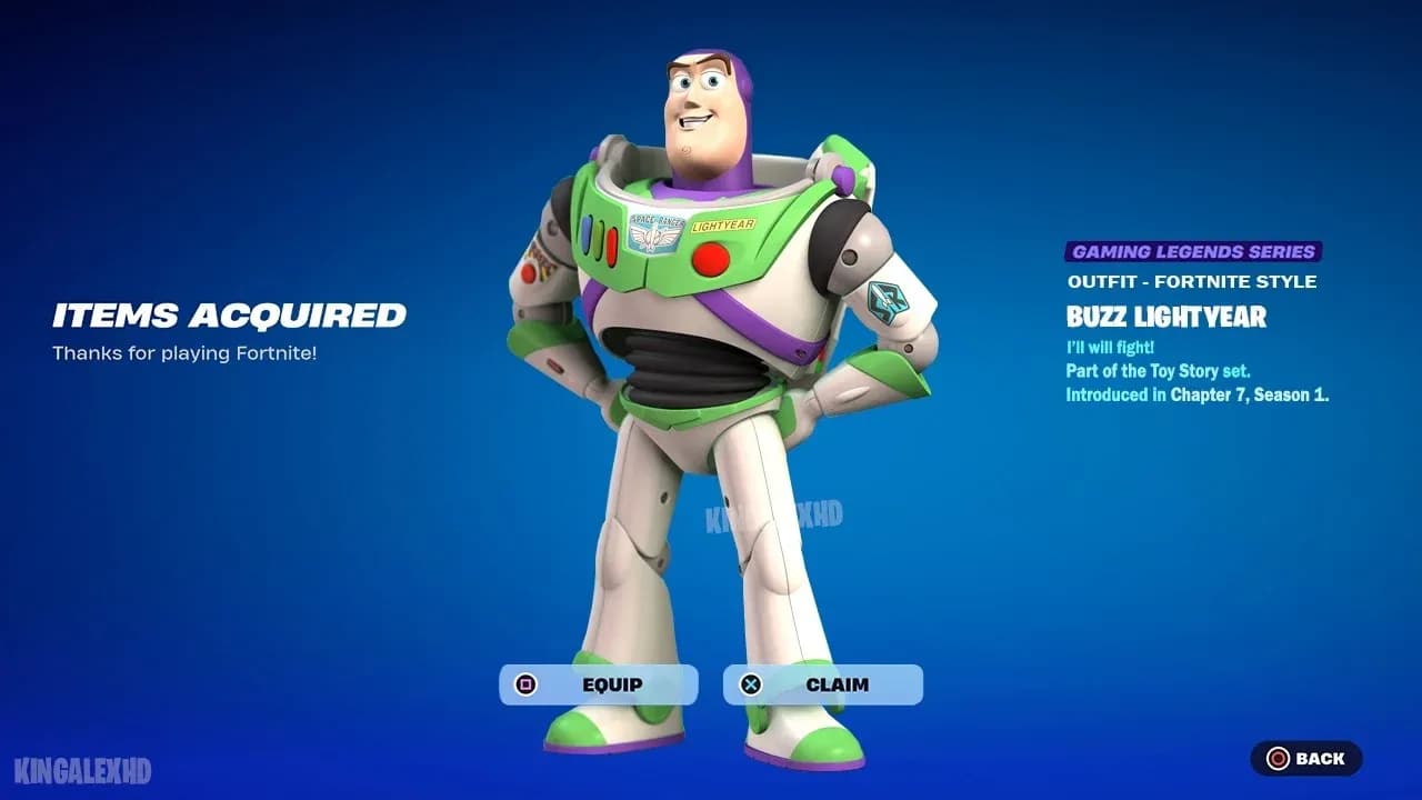 Fortnite! (Unlocked LEGO Buzz Lightyear ...