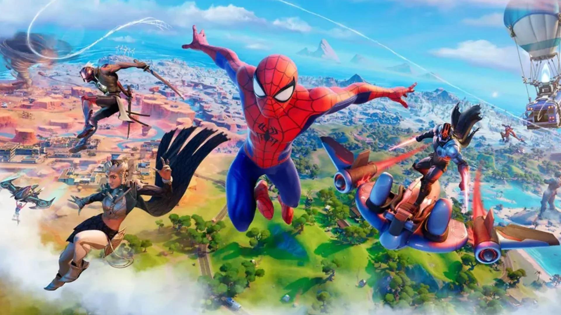 Spider-Man Fortnite Collab Leaked: Web-Slinging Sprite and More Arriving  July 30 - Geeks + Gamers