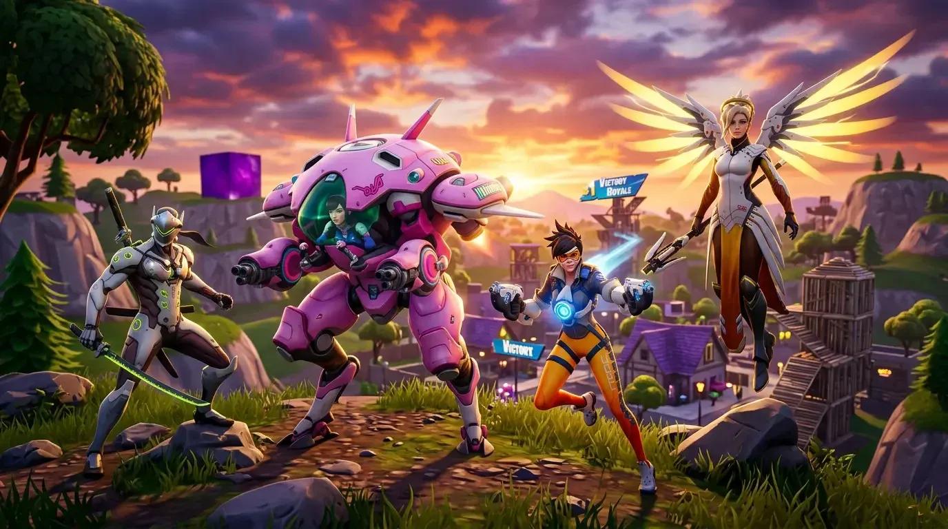 Fortnite x Overwatch Crossover Is ...