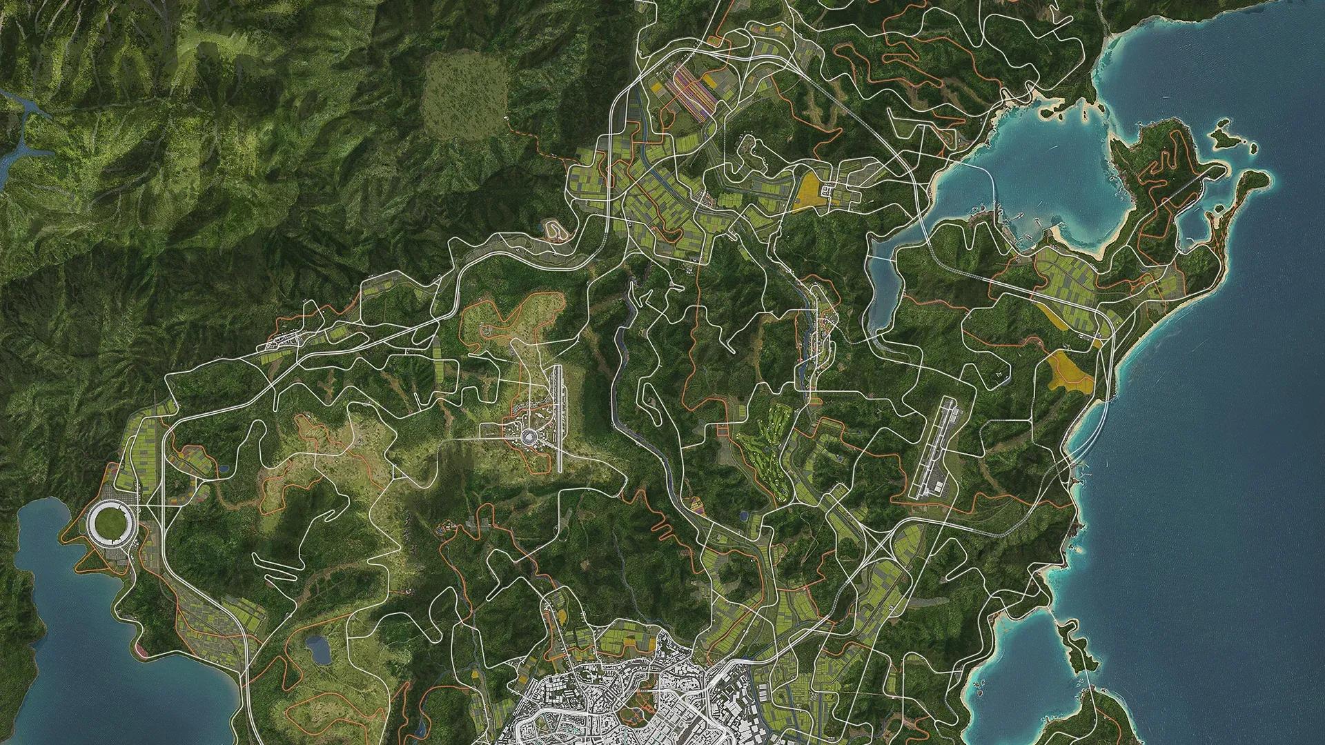 Forza Horizon 6 - Full Map Reveal